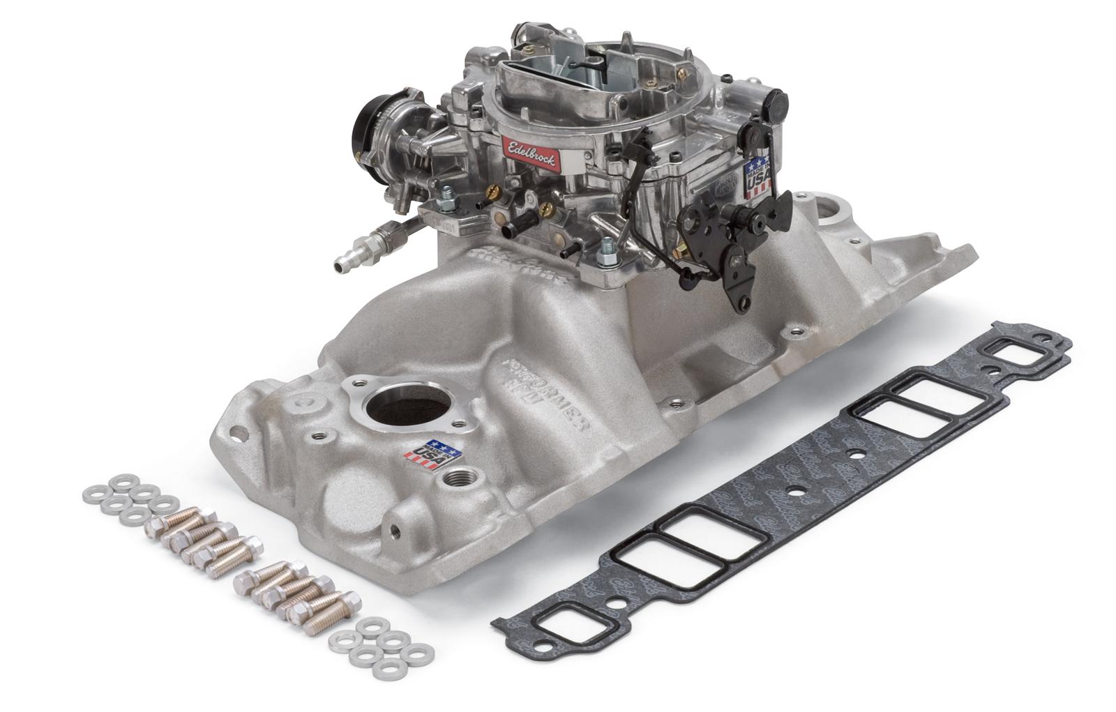 Edelbrock 2028 Manifold & Carb Kit