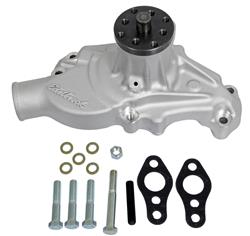 Edelbrock 88820 Water Pump For Small-Block Chevy Street Rods In Satin Finish
