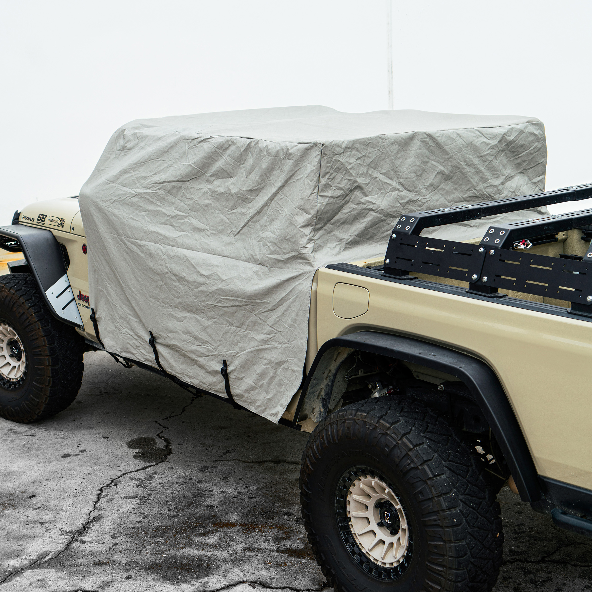 Smittybilt 1081 - Vehicle Covers, Gray, Canvas