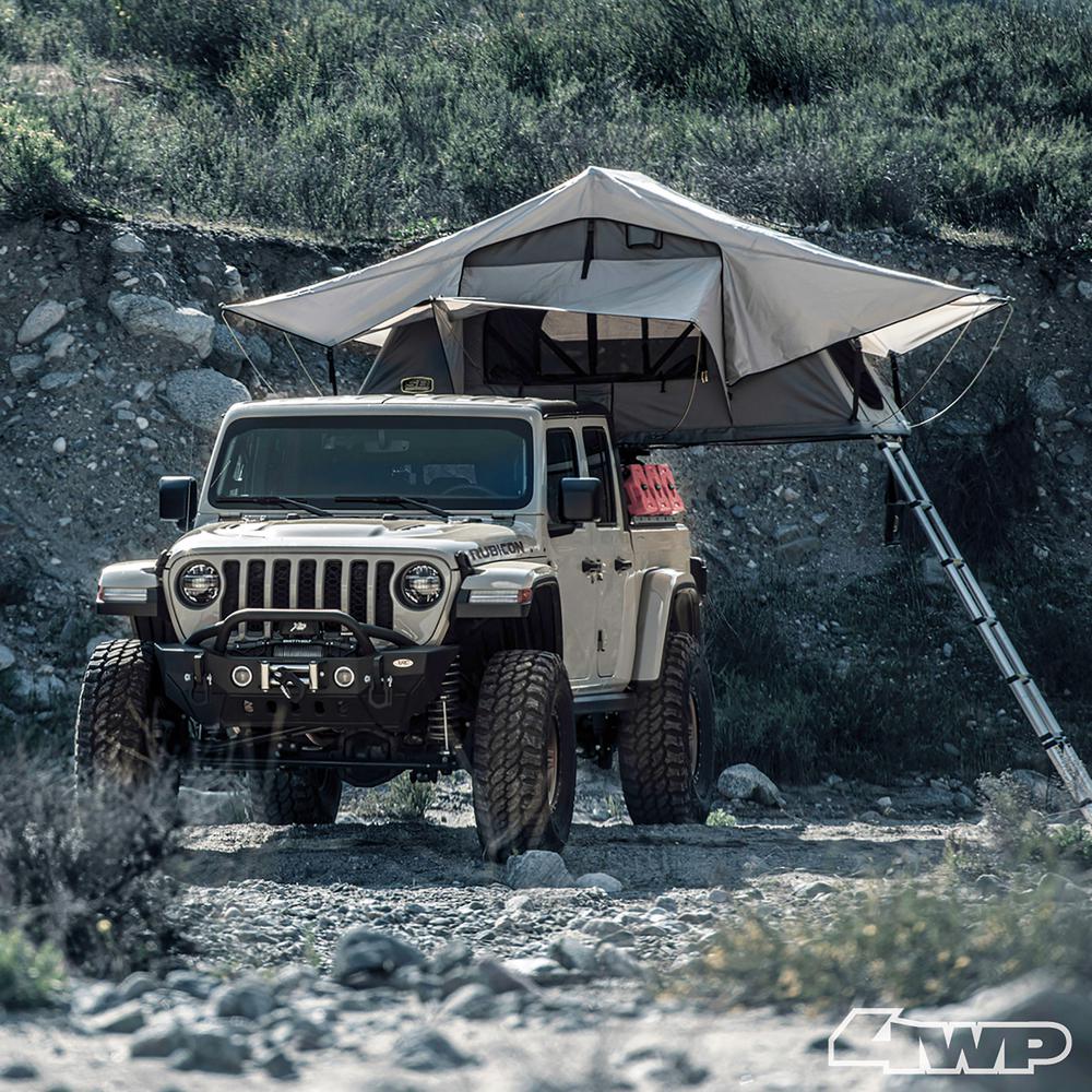 Smittybilt 2583 - Overlander Roof Top Tents, Gray, Polyester