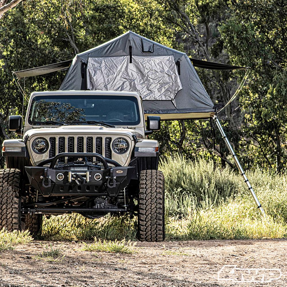 Smittybilt 2583 - Overlander Roof Top Tents, Gray, Polyester