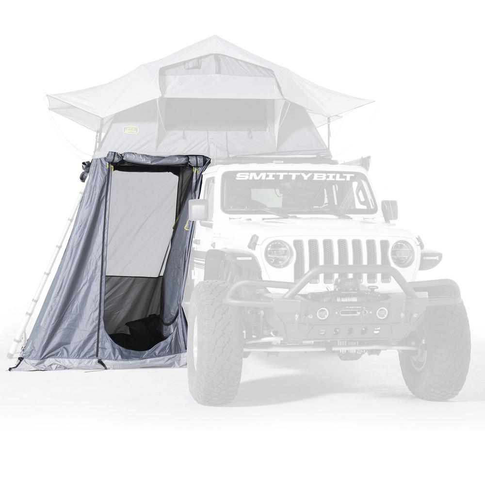 Smittybilt 2588 - Overlander Roof Top Tents, Gray, Polyester