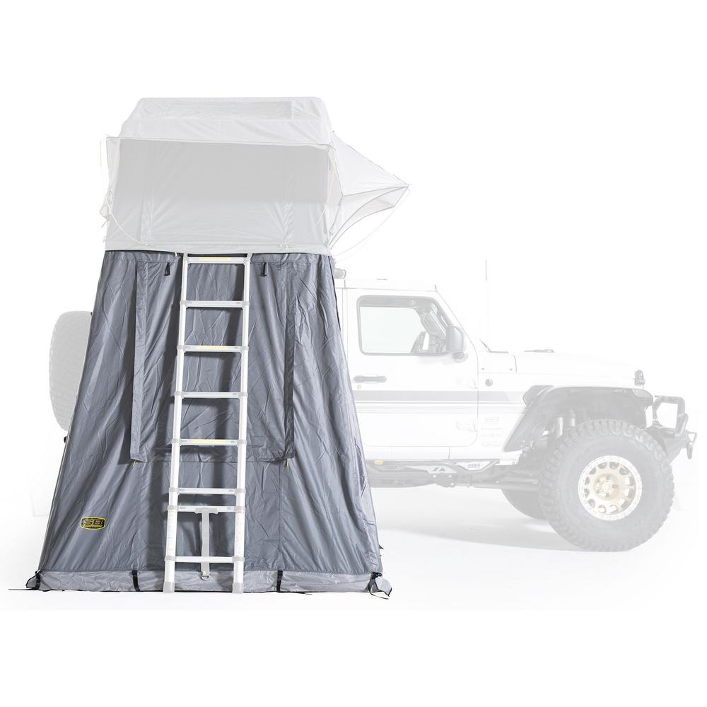 Smittybilt 2588 - Overlander Roof Top Tents, Gray, Polyester