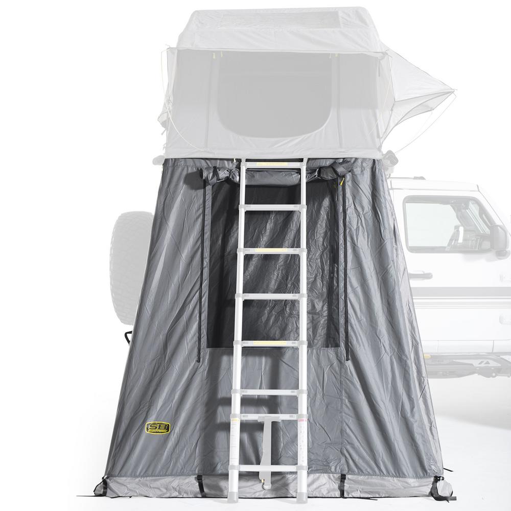 Smittybilt 2588 - Overlander Roof Top Tents, Gray, Polyester