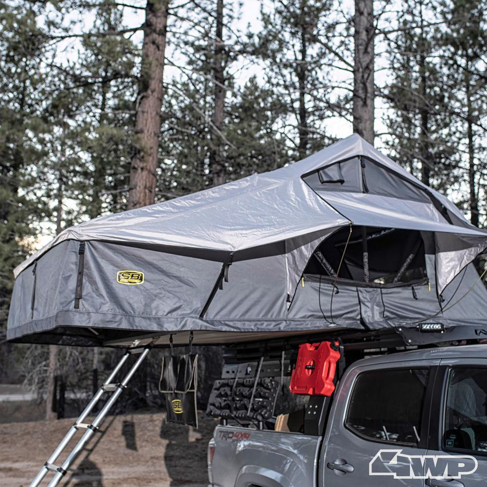 Smittybilt 2683 - Overlander Roof Top Tents, Gray, Polyester