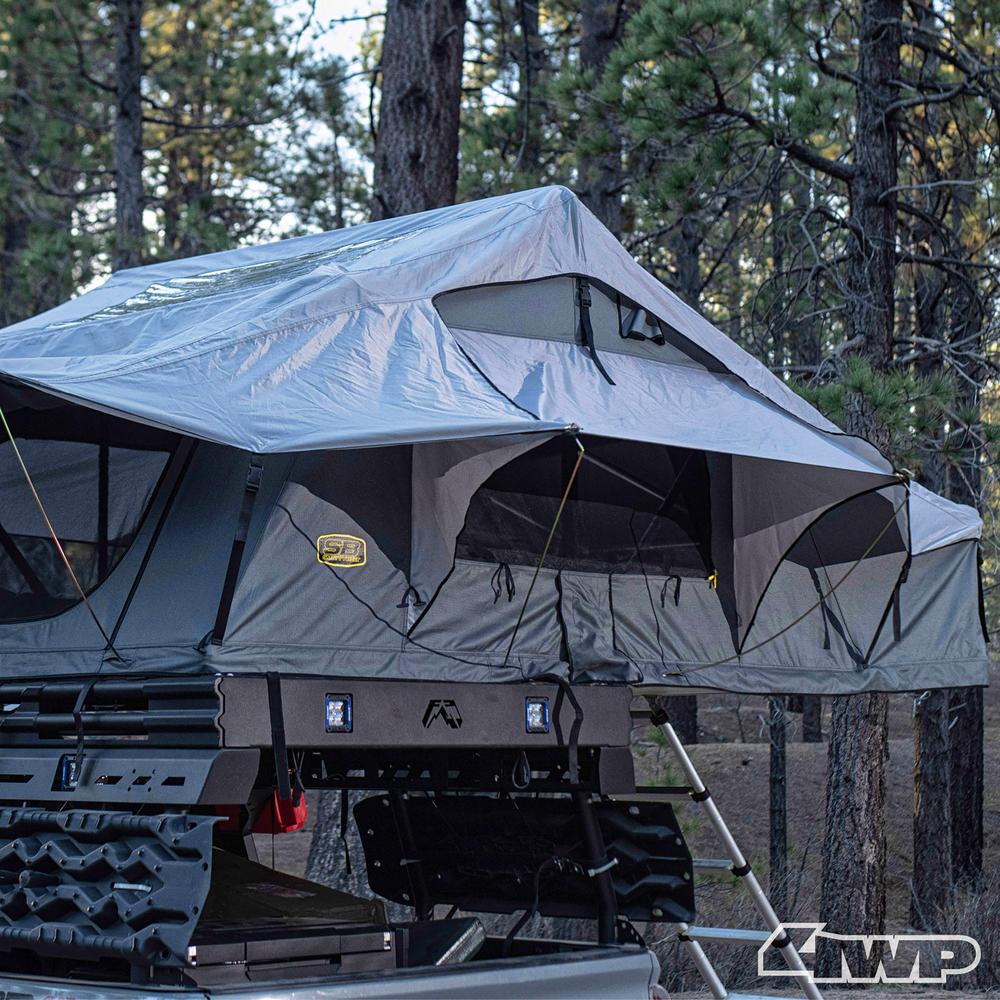 Smittybilt 2683 - Overlander Roof Top Tents, Gray, Polyester