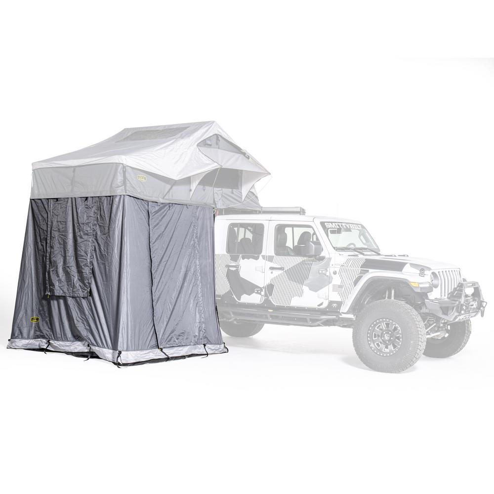 Smittybilt 2688 - Overlander Roof Top Tents, Gray, Polyester