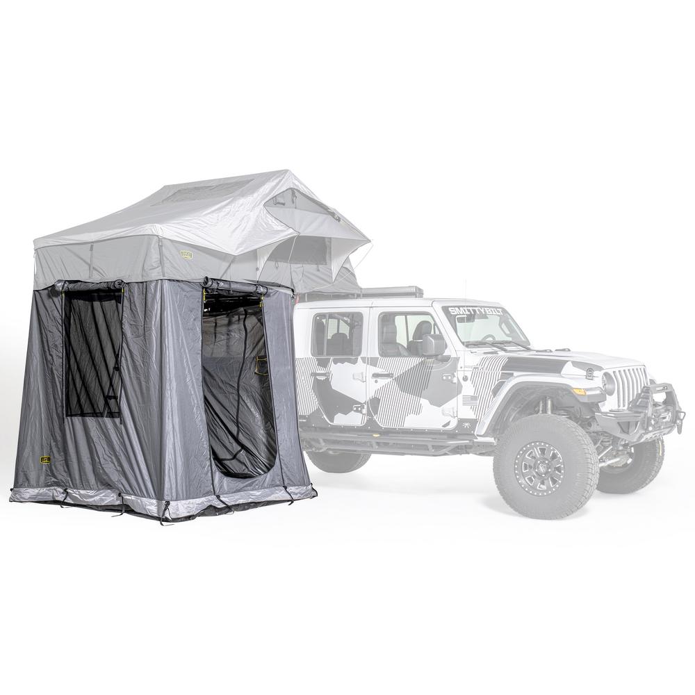Smittybilt 2688 - Overlander Roof Top Tents, Gray, Polyester
