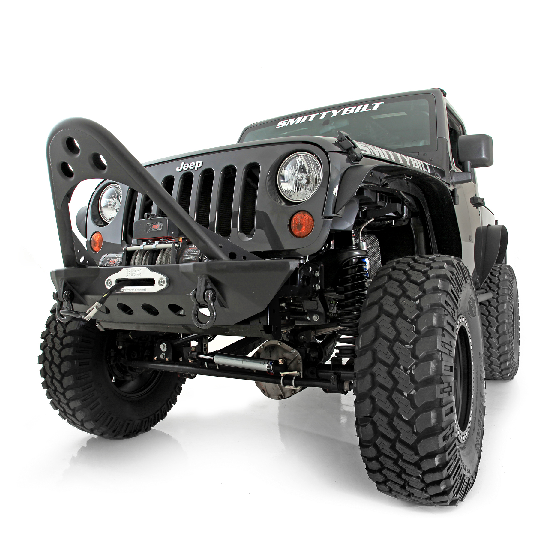 Smittybilt 76524 - SRC Bumpers, Black, Textured