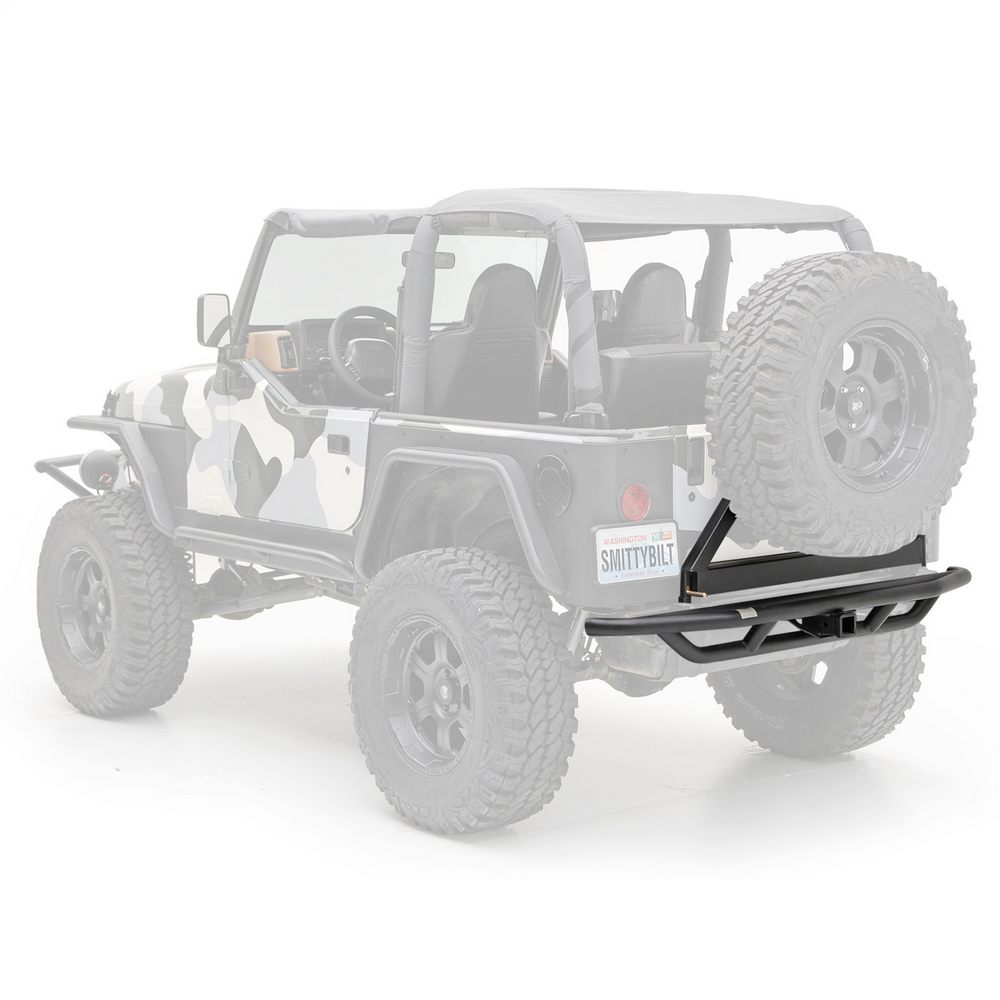 Smittybilt 76621-01 - SRC Bumpers, Black, Textured
