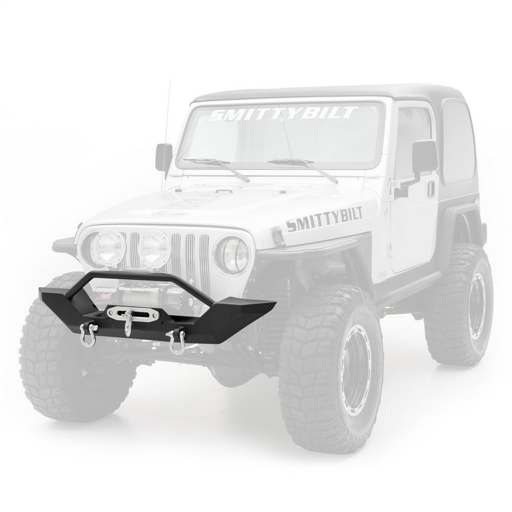 Smittybilt 76800 - XRC Bumpers, Black, Textured