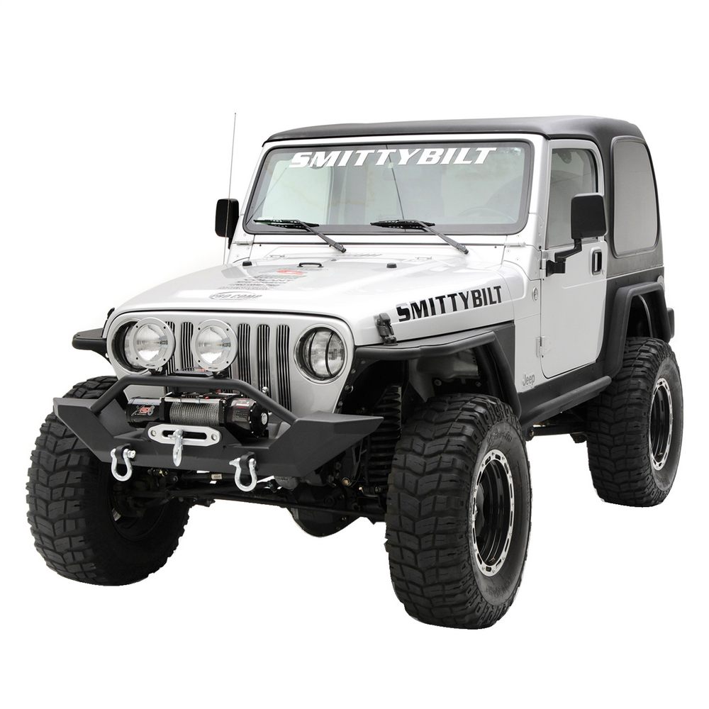 Smittybilt 76800 - XRC Bumpers, Black, Textured