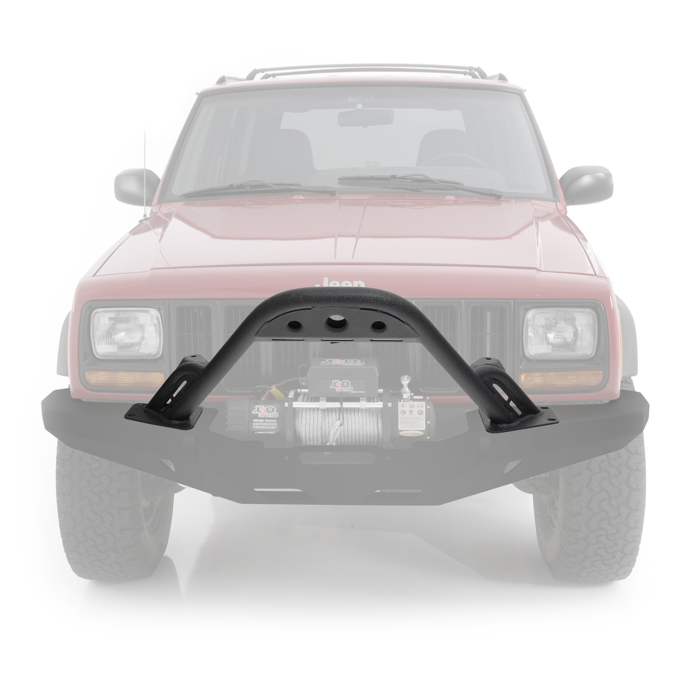 Smittybilt 76812 - XRC Bumpers, Black, Textured