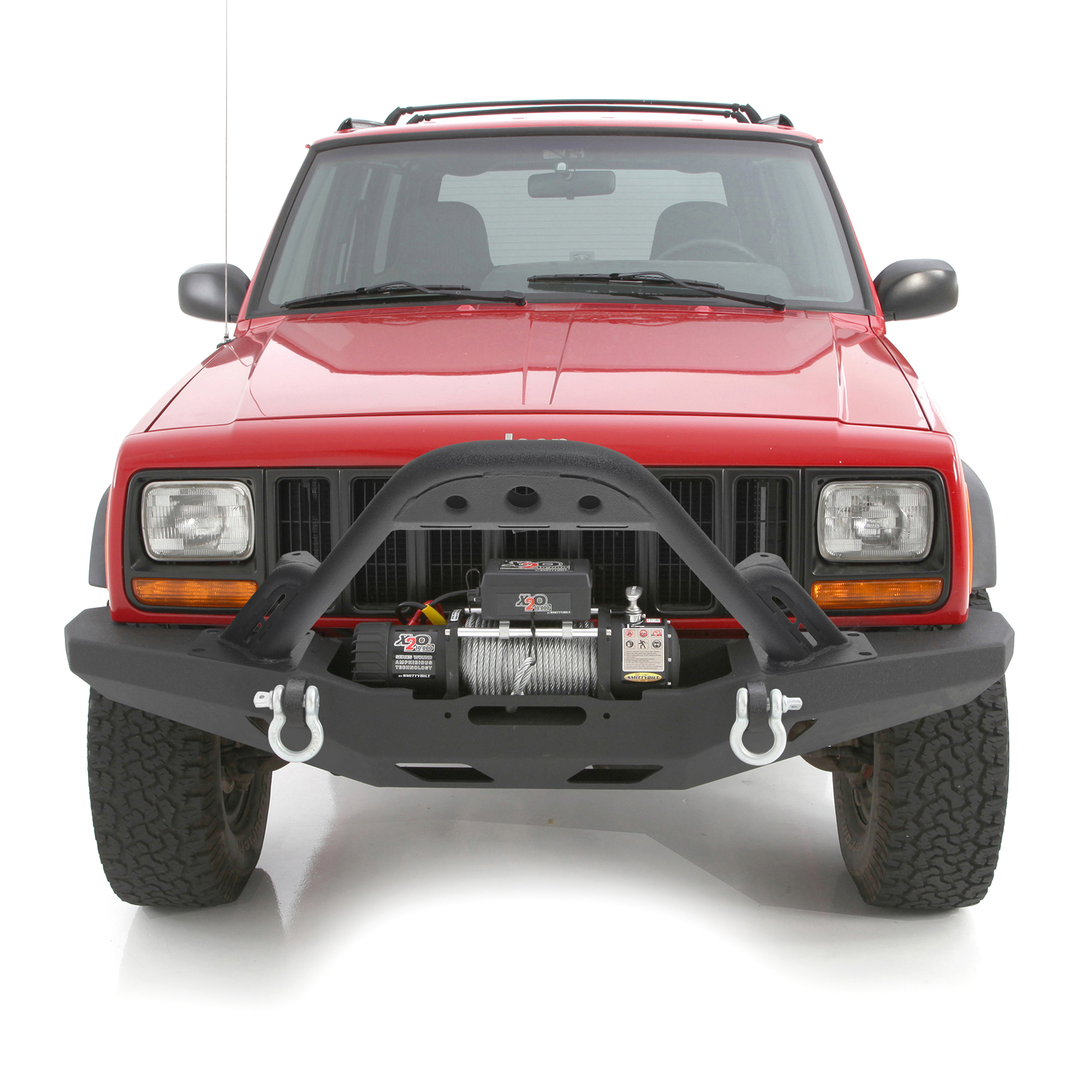 Smittybilt 76812 - XRC Bumpers, Black, Textured