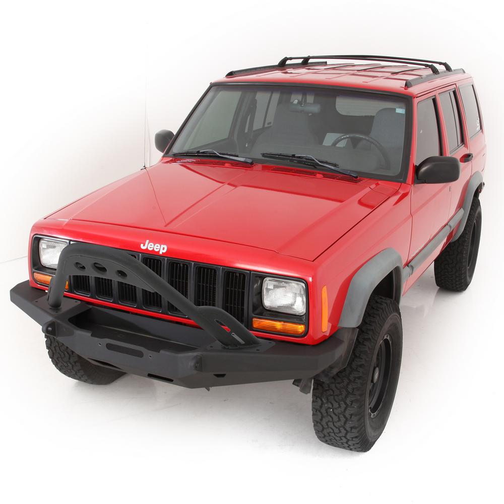 Smittybilt 76812 - XRC Bumpers, Black, Textured