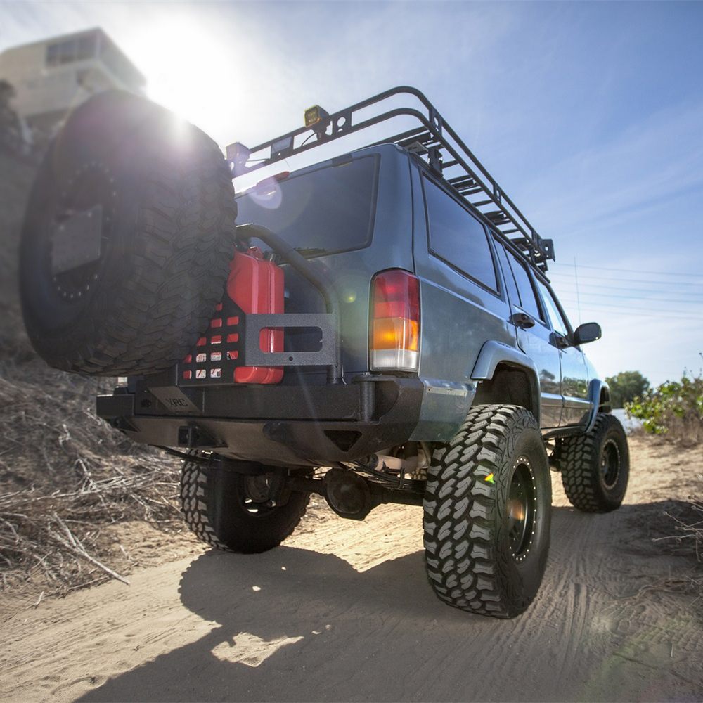 Smittybilt 76851-01 - XRC Bumpers, Black, Textured