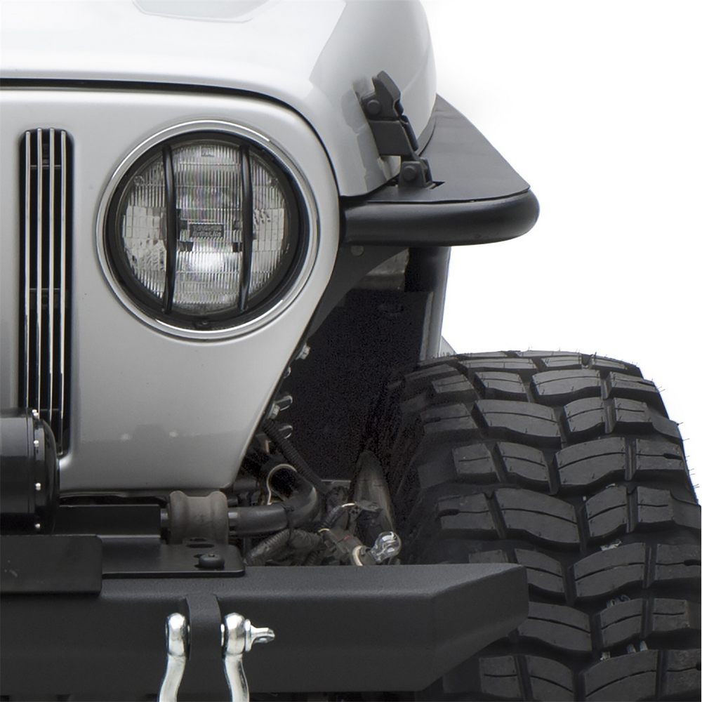 Smittybilt 76872 - XRC Armor Fenders, Black, Steel