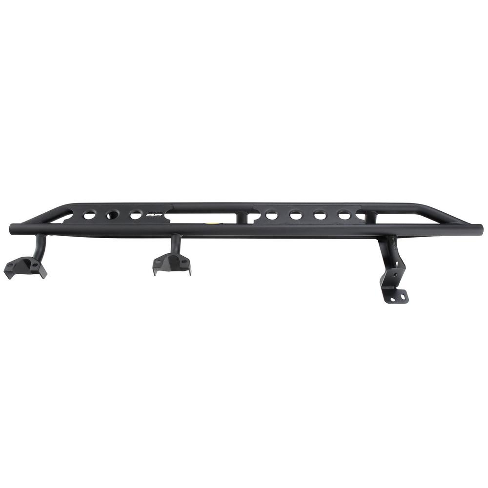 Smittybilt 77634 - SRC Side Armor & Rock Rails, Black, Textured