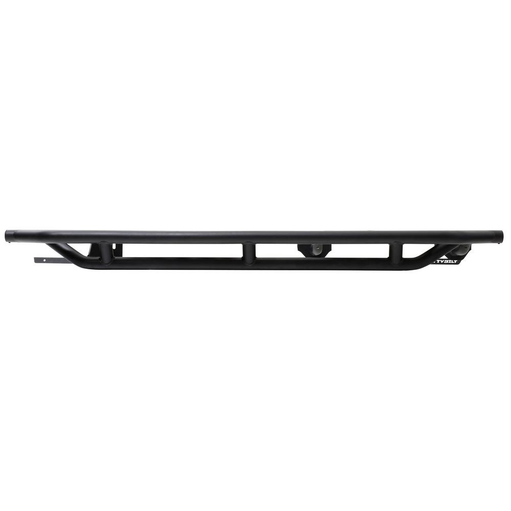 Smittybilt 77634 - SRC Side Armor & Rock Rails, Black, Textured