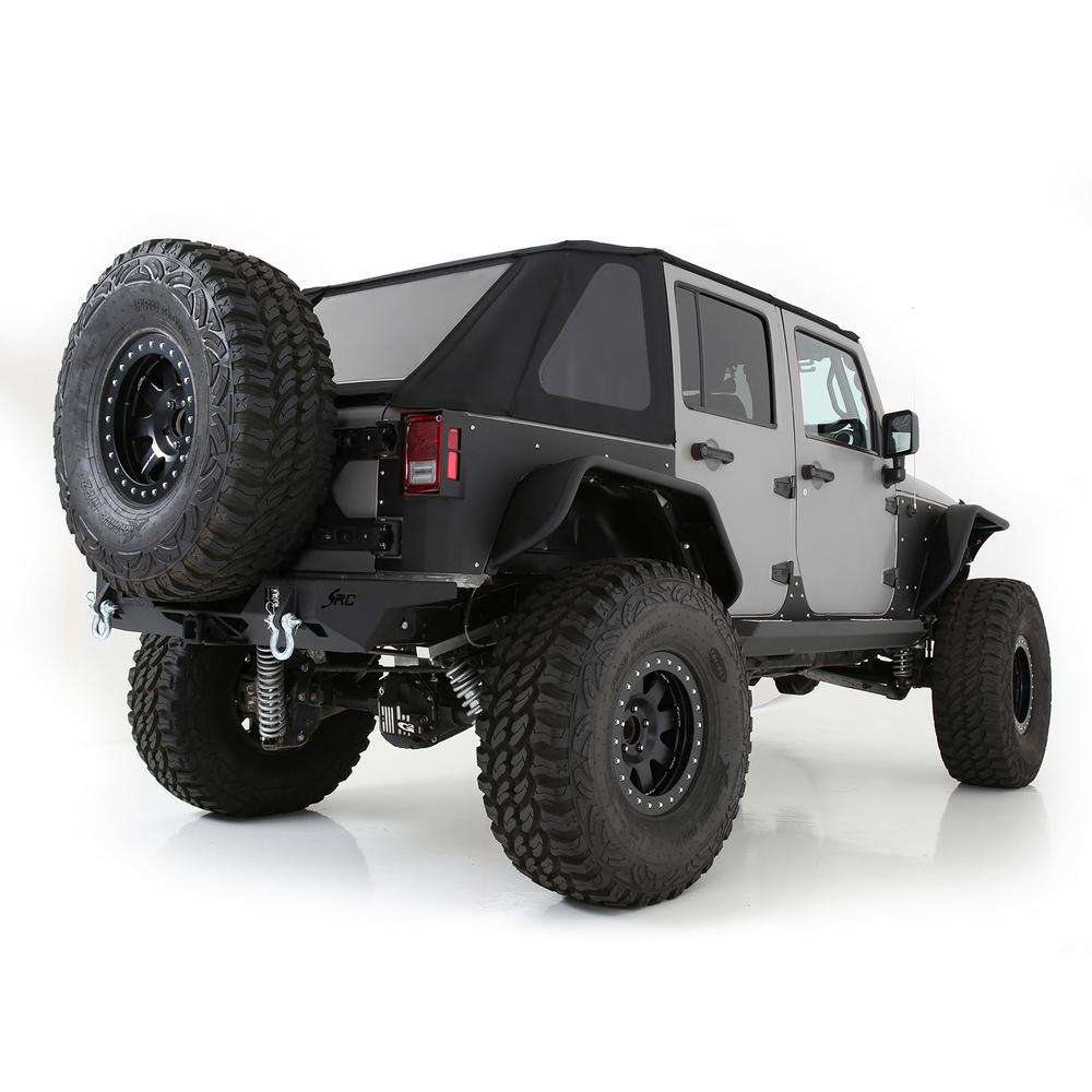 Smittybilt 9083135K - Bowless Combo Top, Black Diamond