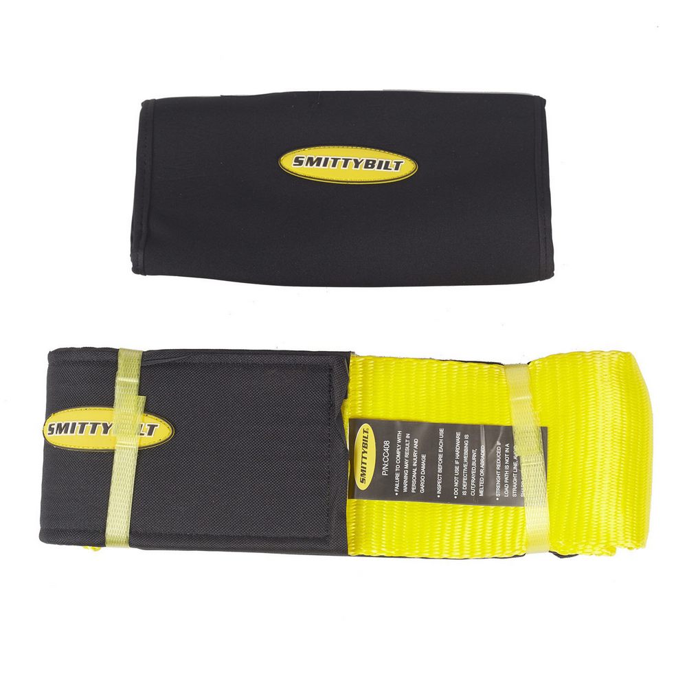 Smittybilt CC408 - Recovery Gear, Yellow, Nylon