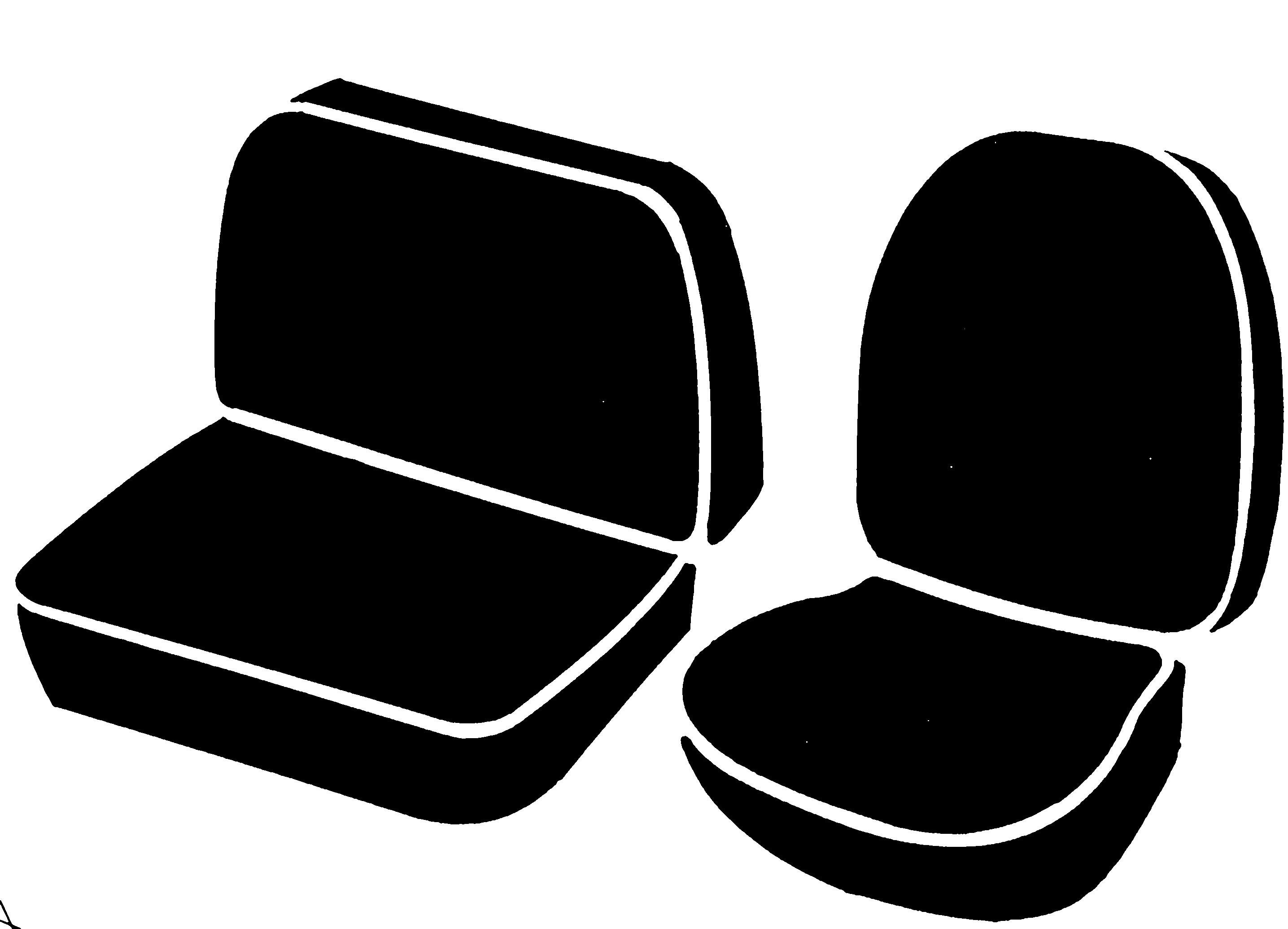FIA TR40-71 GRAY - Wrangler Saddleblanket Seat Covers, TR Gray, Saddle Blanket