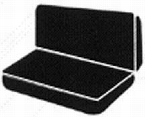 FIA TR42-1 GRAY - Wrangler Saddleblanket Seat Covers, Extended Cab, TR Gray