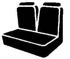 FIA TR45 GRAY - Wrangler Saddleblanket Seat Covers, TR Gray, Saddle Blanket