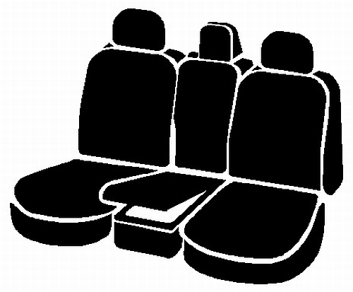 FIA DT77-36 BLACK - Dura-Tech Pro Seat Covers, DT Black, 1000 Denier Nylon