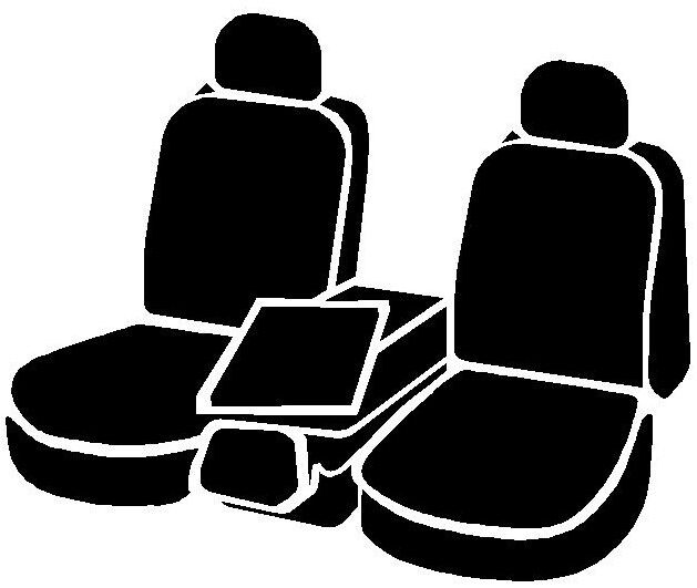 FIA DT77-43 BLACK - Dura-Tech Pro Seat Covers, DT Black, 1000 Denier Nylon