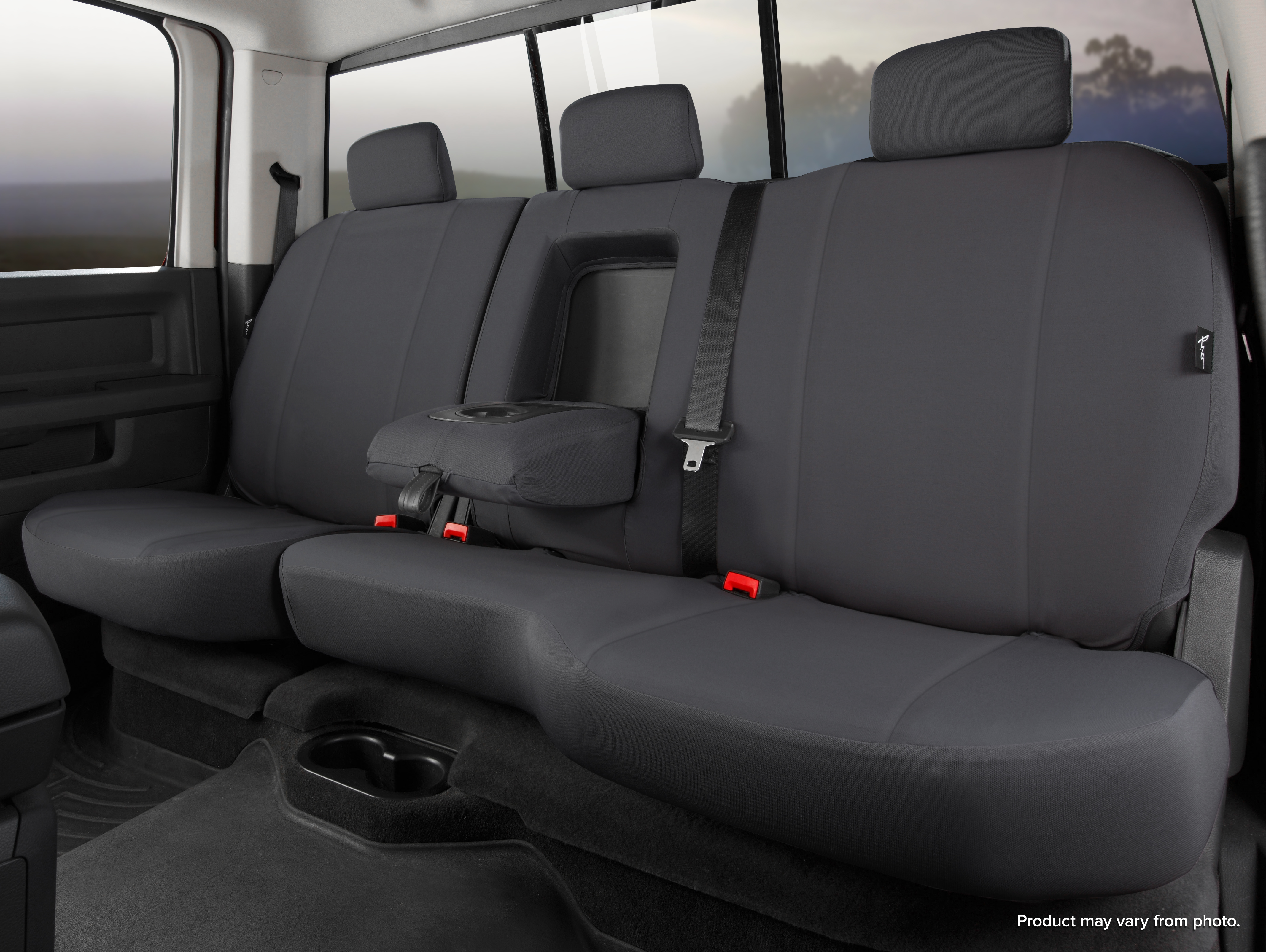 FIA DT72-80 BLACK - Dura-Tech Pro Seat Covers, DT Black, 1000 Denier Nylon