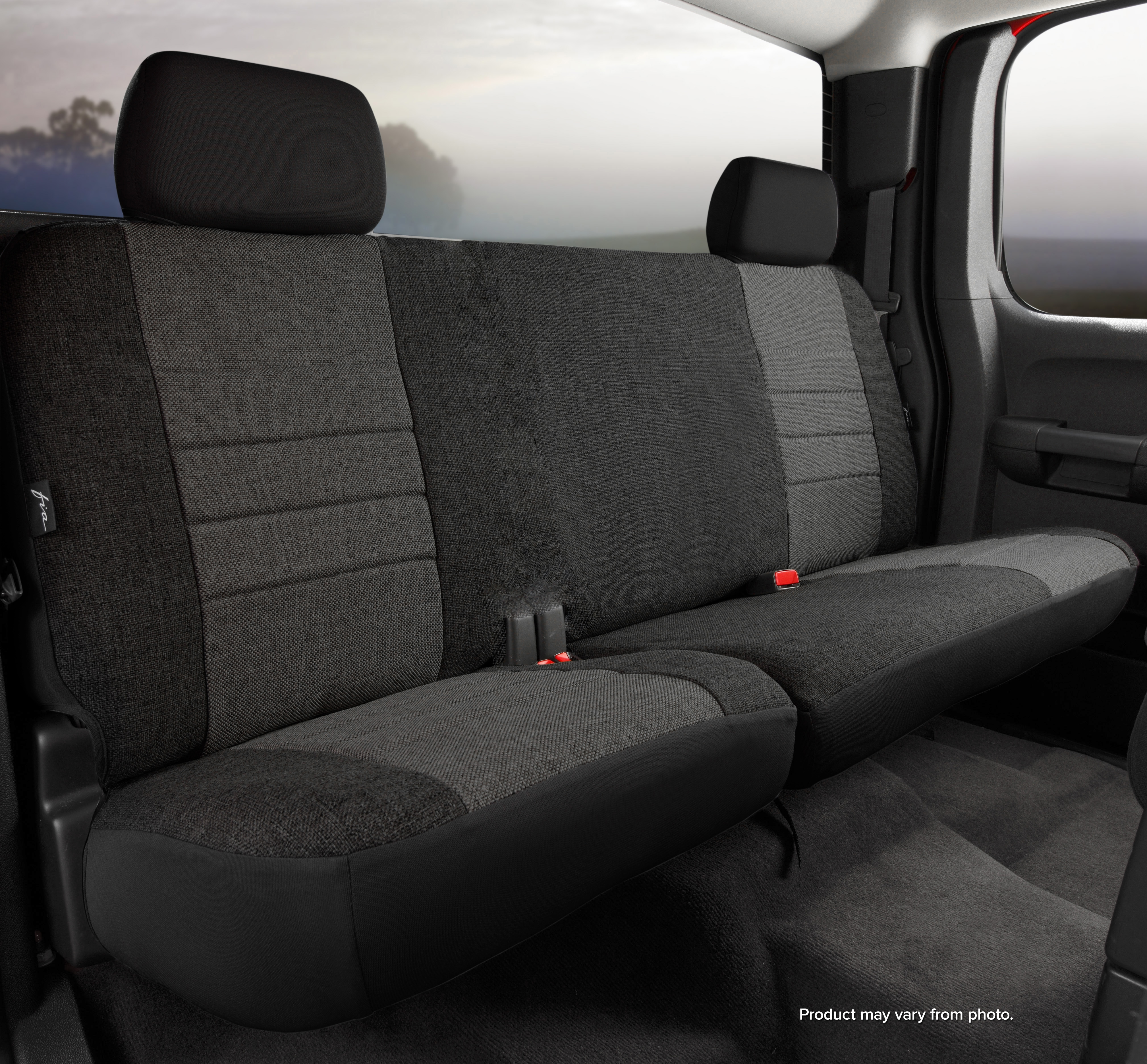 FIA OE32-67 CHARC - OE Tweed Seat Covers, Crew Cab