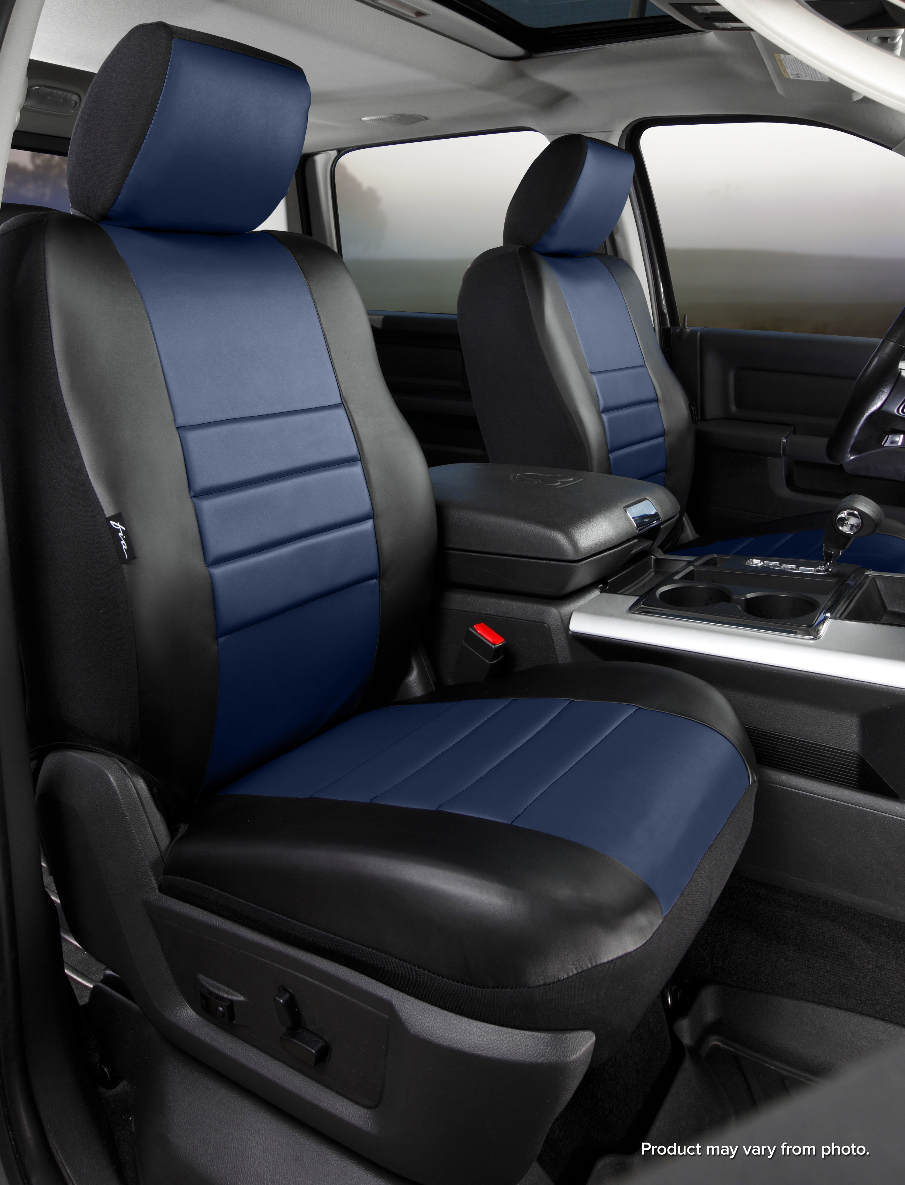 FIA SL69-13 BLUE - Leatherlite Simulated Leather Seat Covers