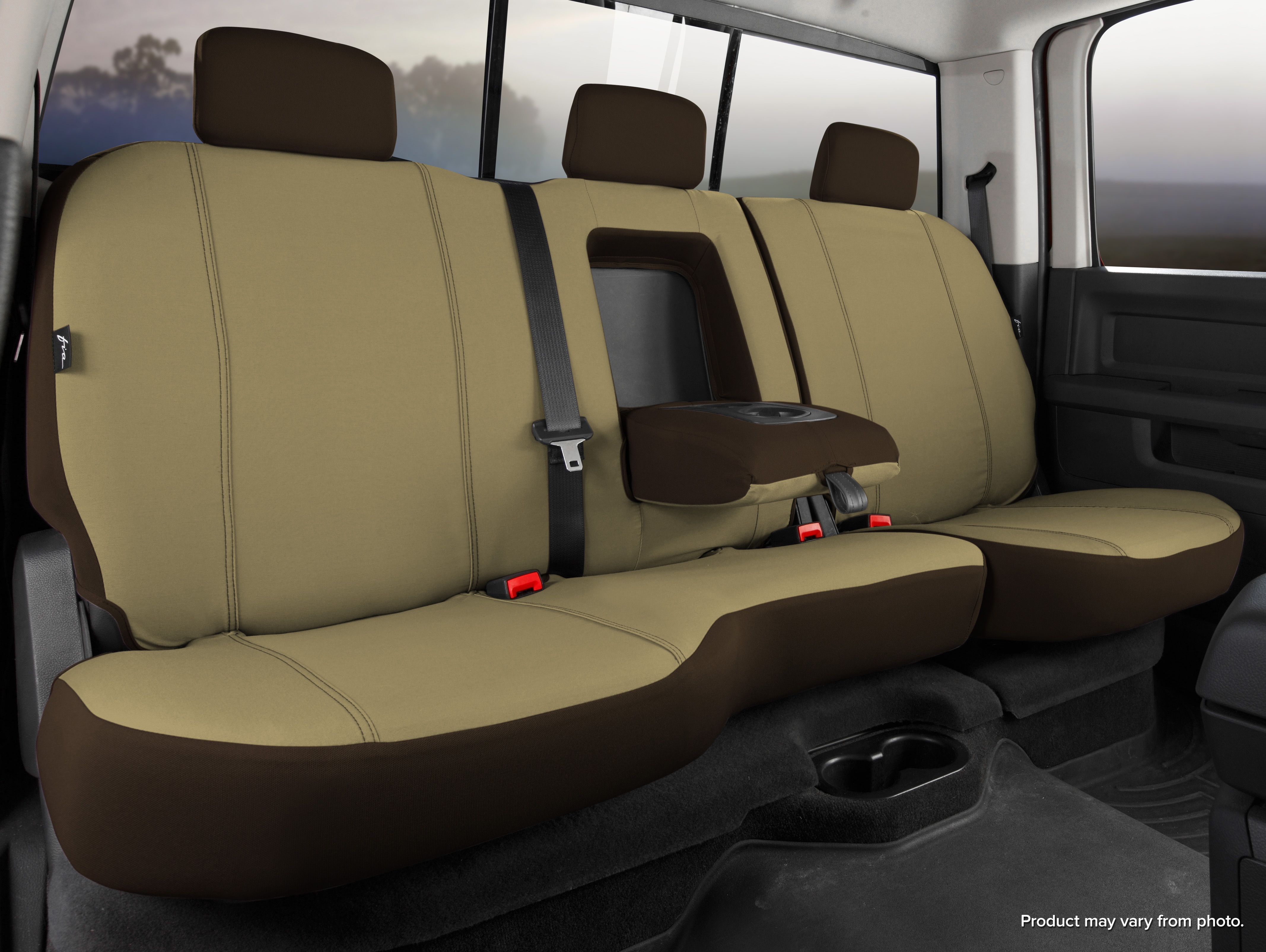 FIA SP82-44 TAUPE - Seat Protector Seat Covers, Extended Crew Cab