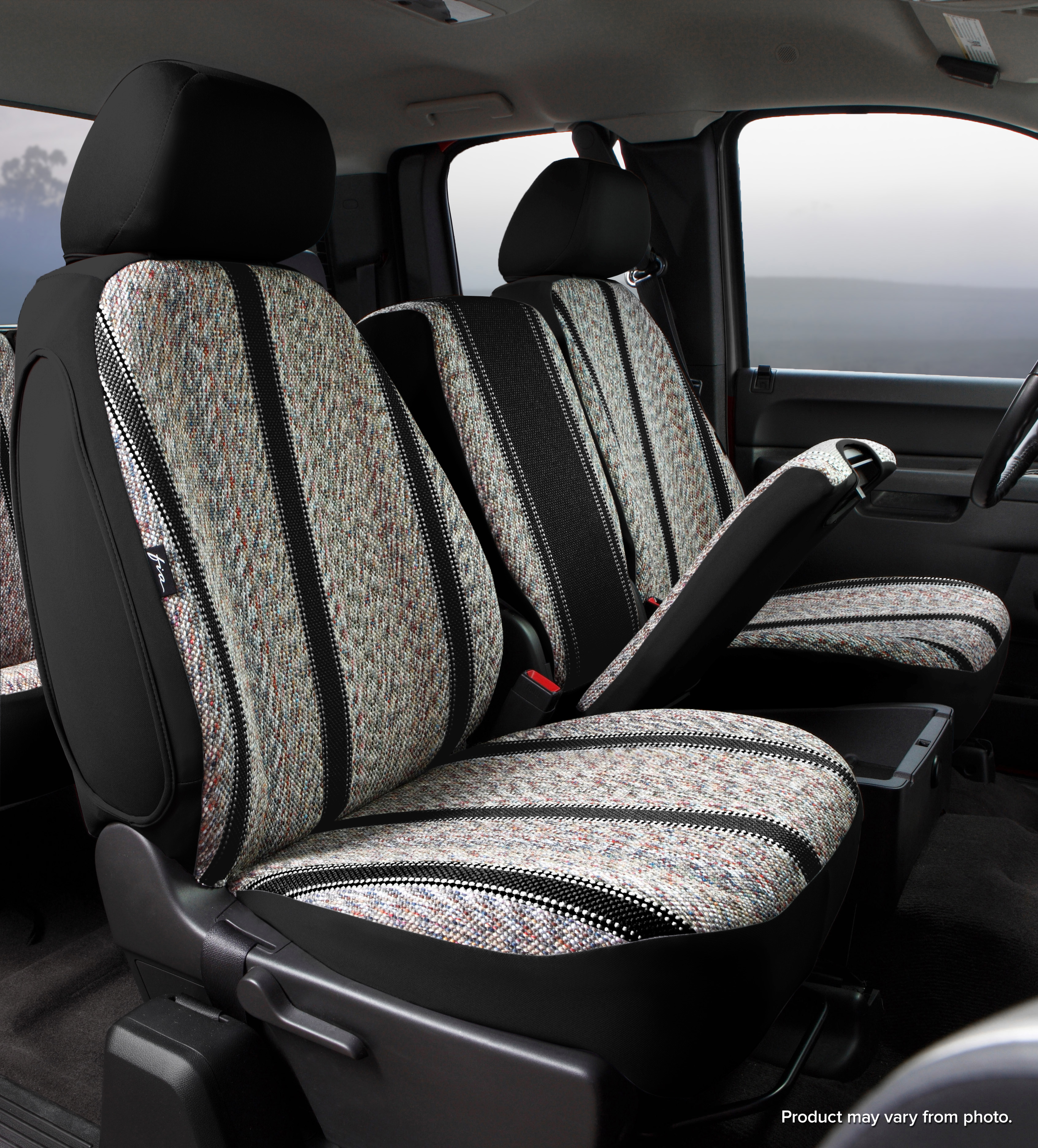 FIA TR47-43 BLACK - Wrangler Saddleblanket Seat Covers
