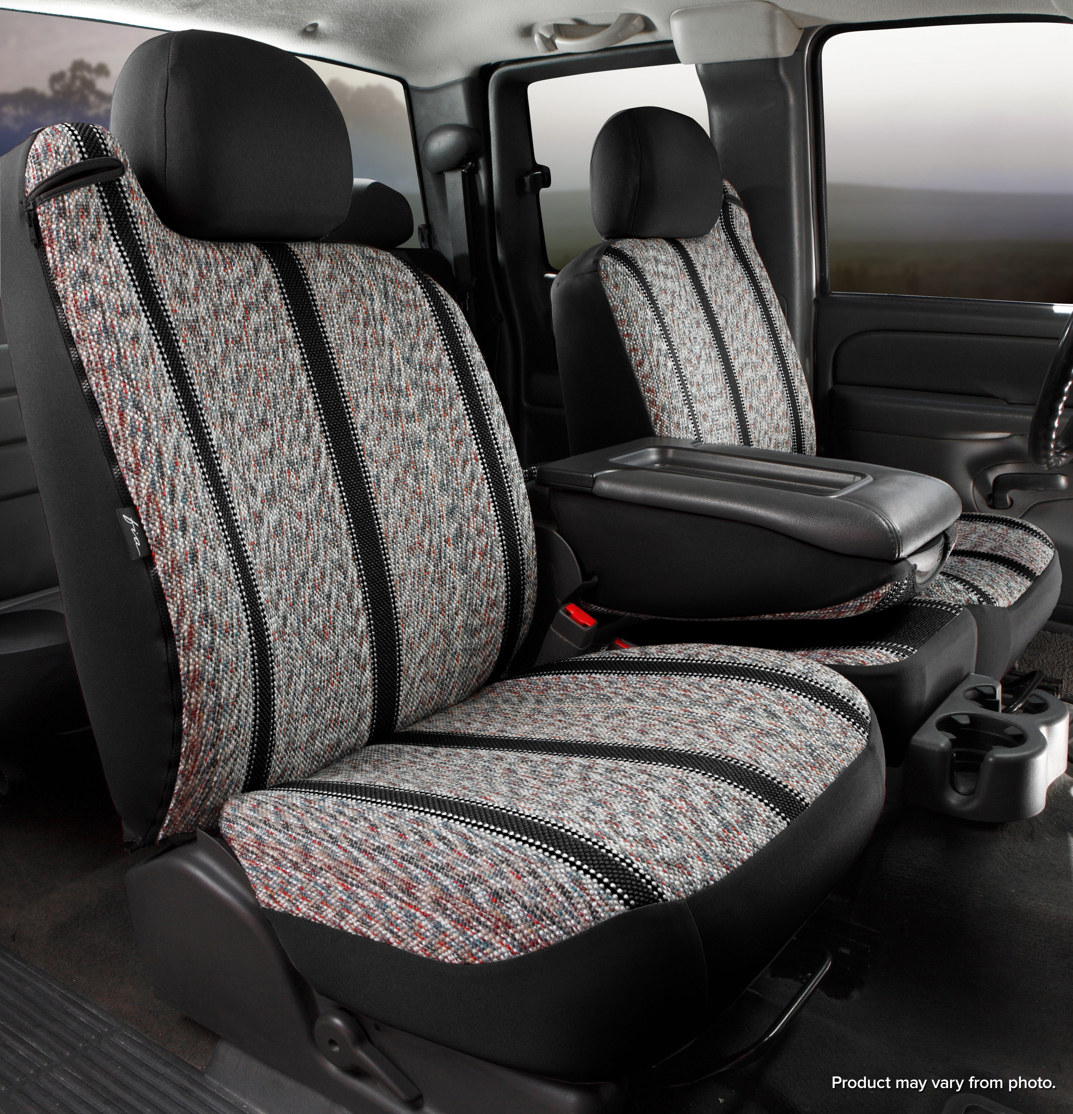 FIA TR47-81 BLACK - Wrangler Saddleblanket Seat Covers