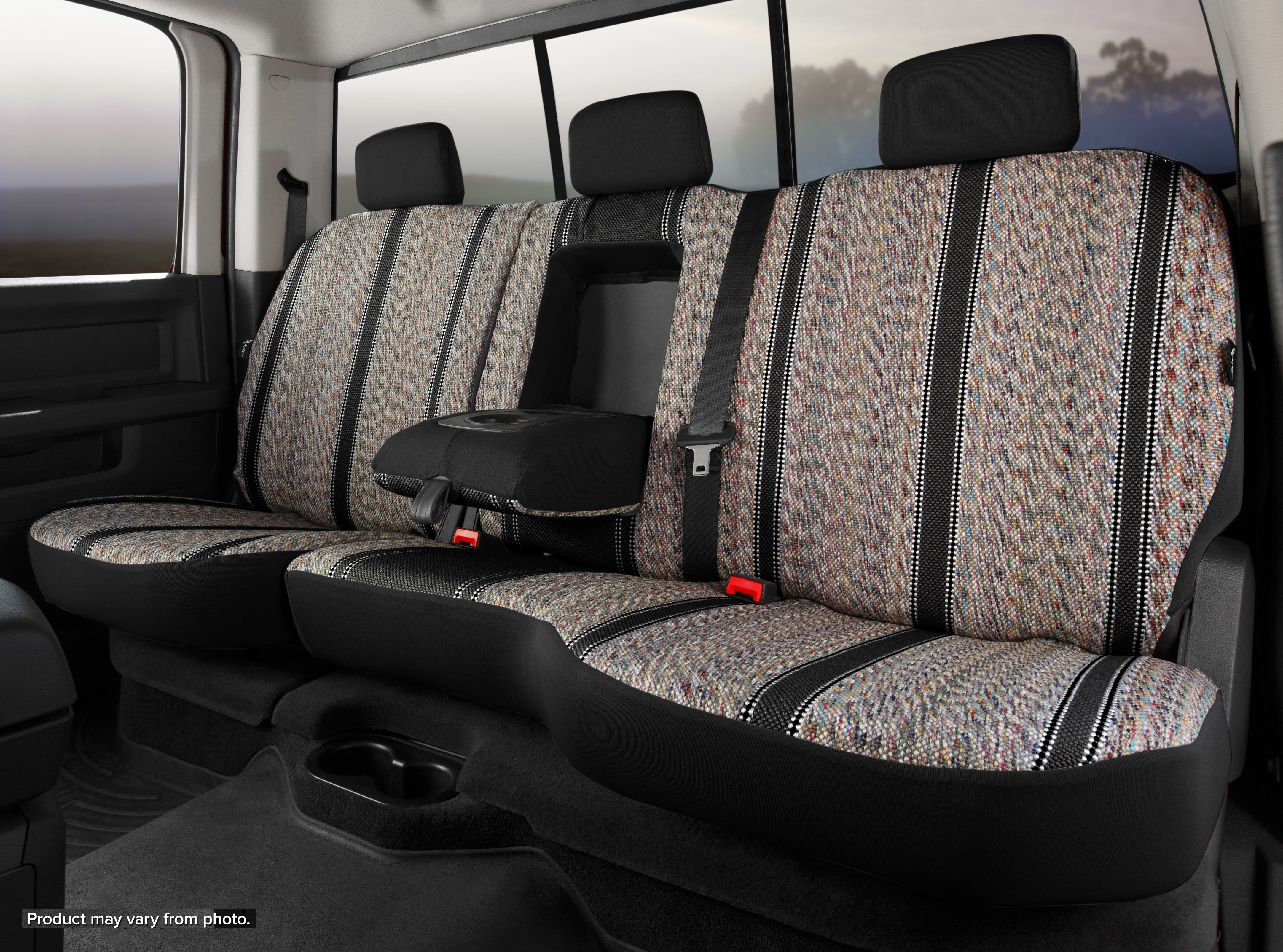 FIA TR48-2 BLACK - Wrangler Saddleblanket Seat Covers