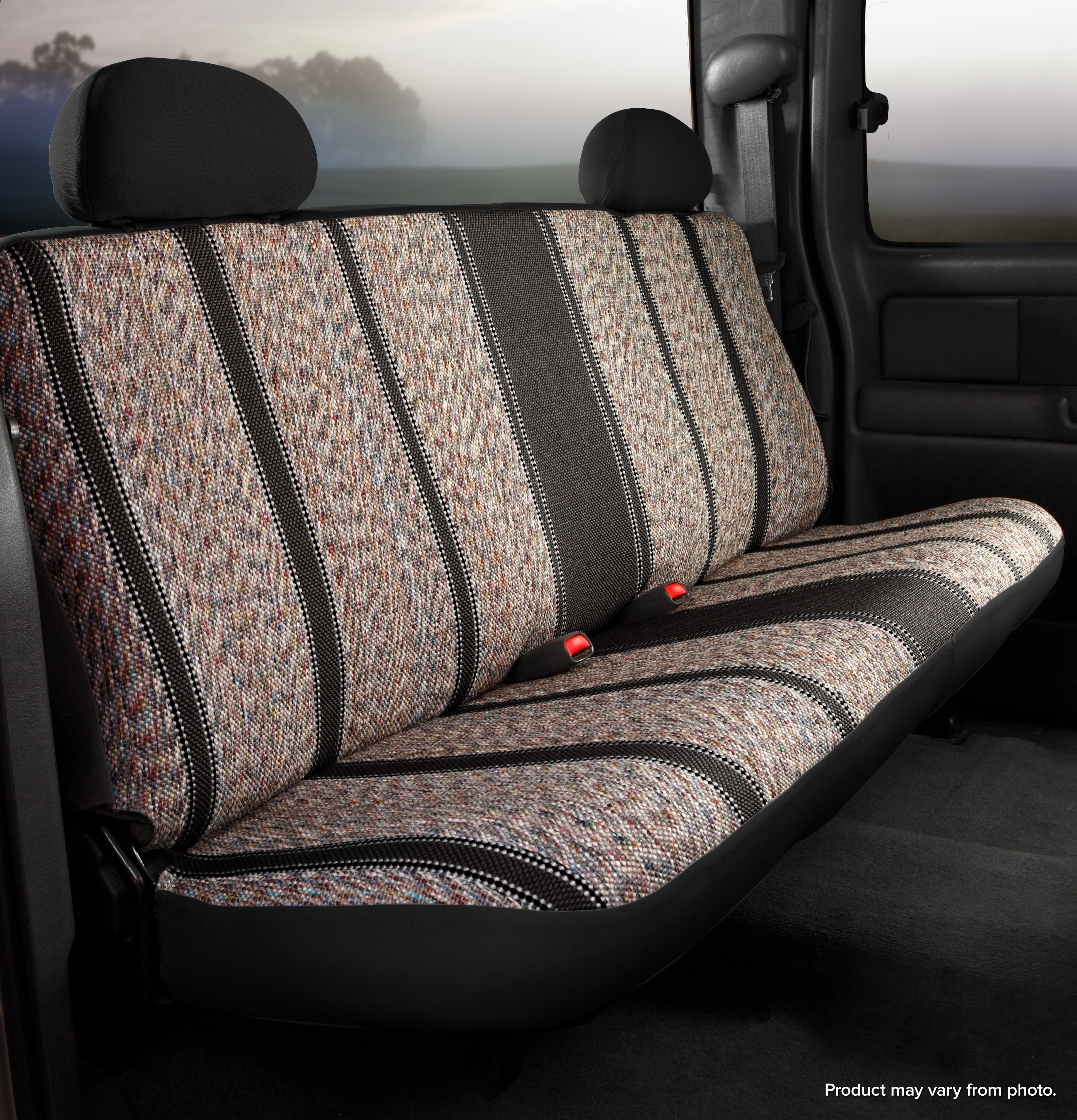 FIA TR49-2 BLACK - Wrangler Saddleblanket Seat Covers