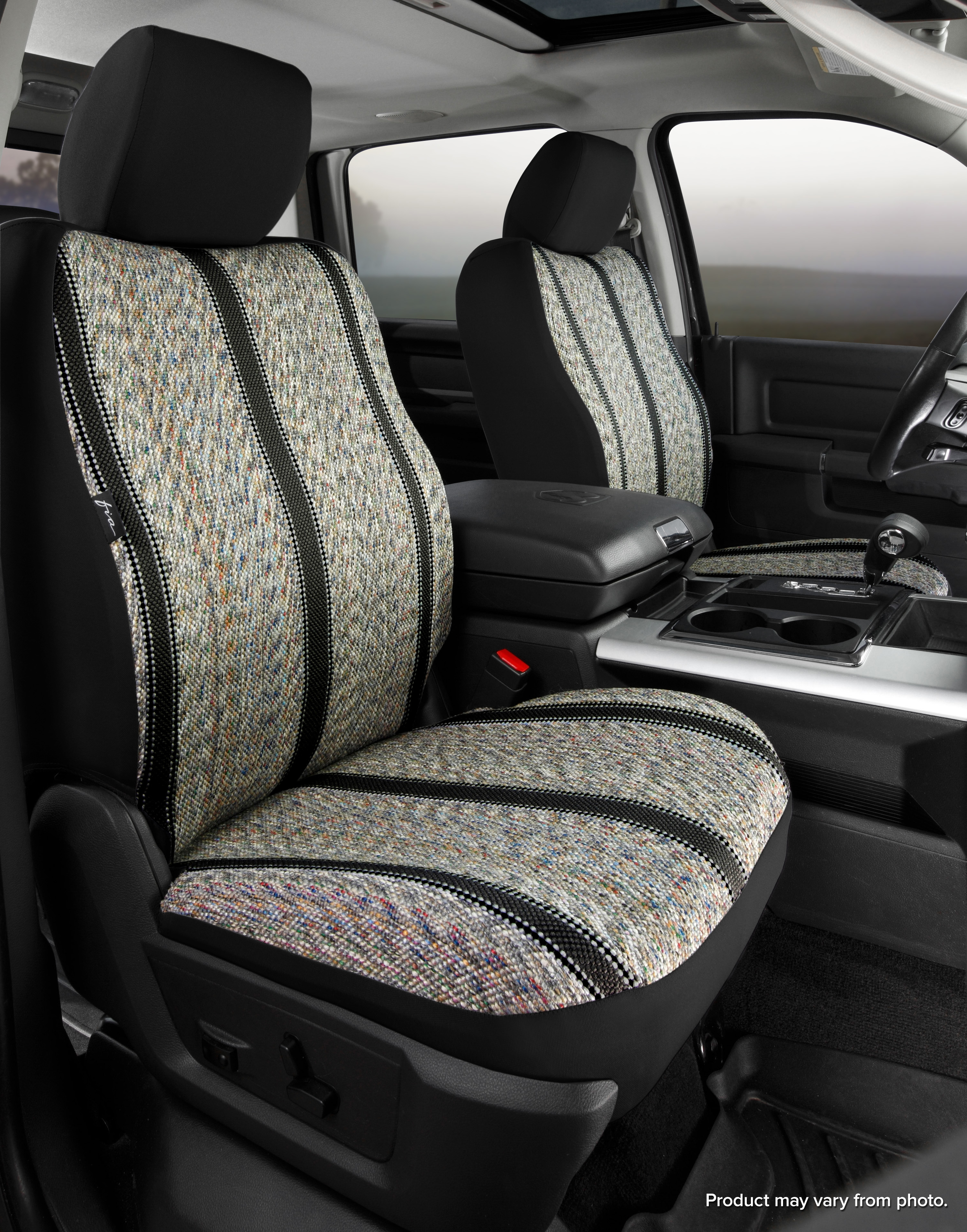 FIA TR49-75 BLACK - Wrangler Saddleblanket Seat Covers