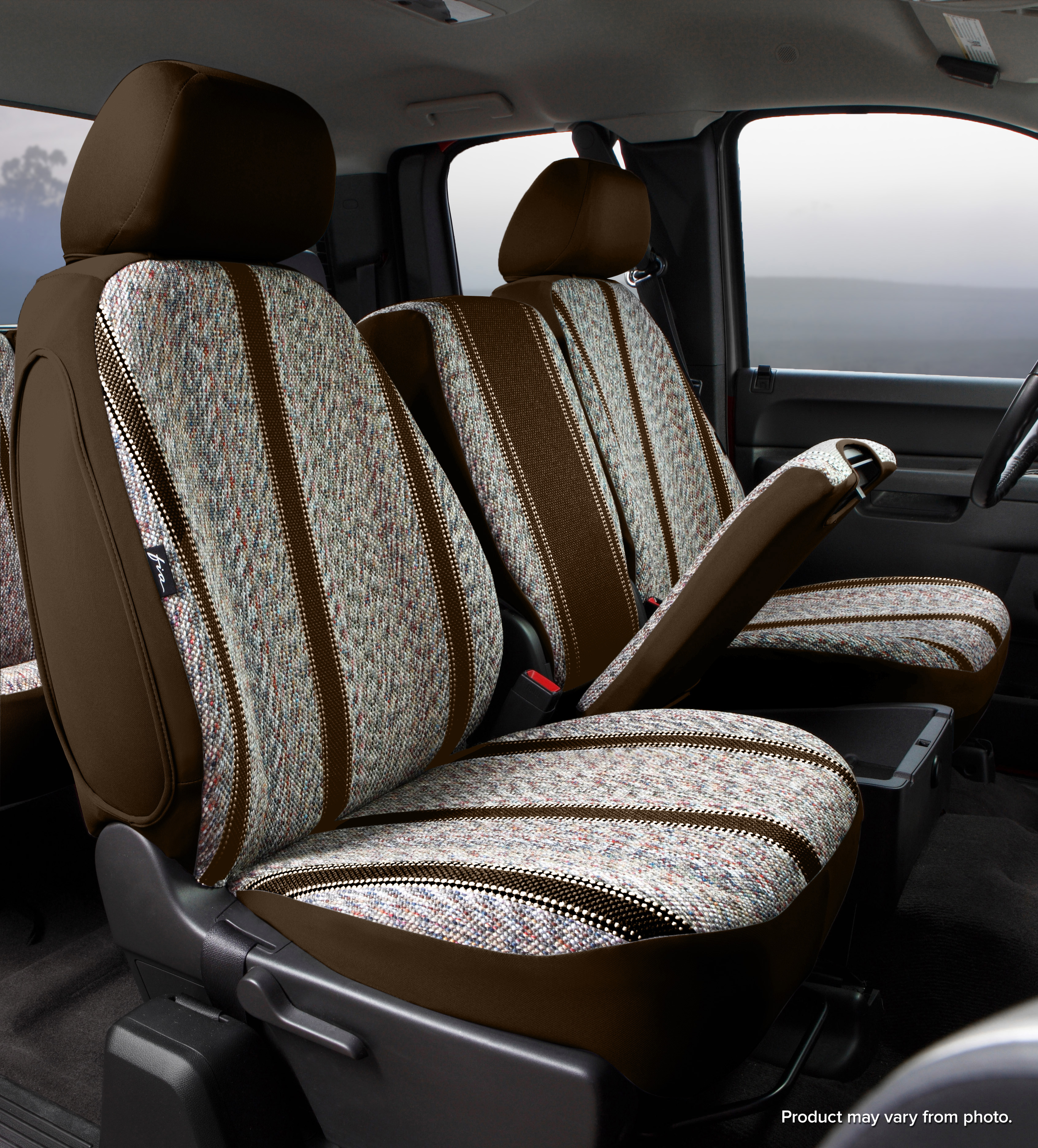 FIA TR47-41 BROWN - Wrangler Saddleblanket Seat Covers