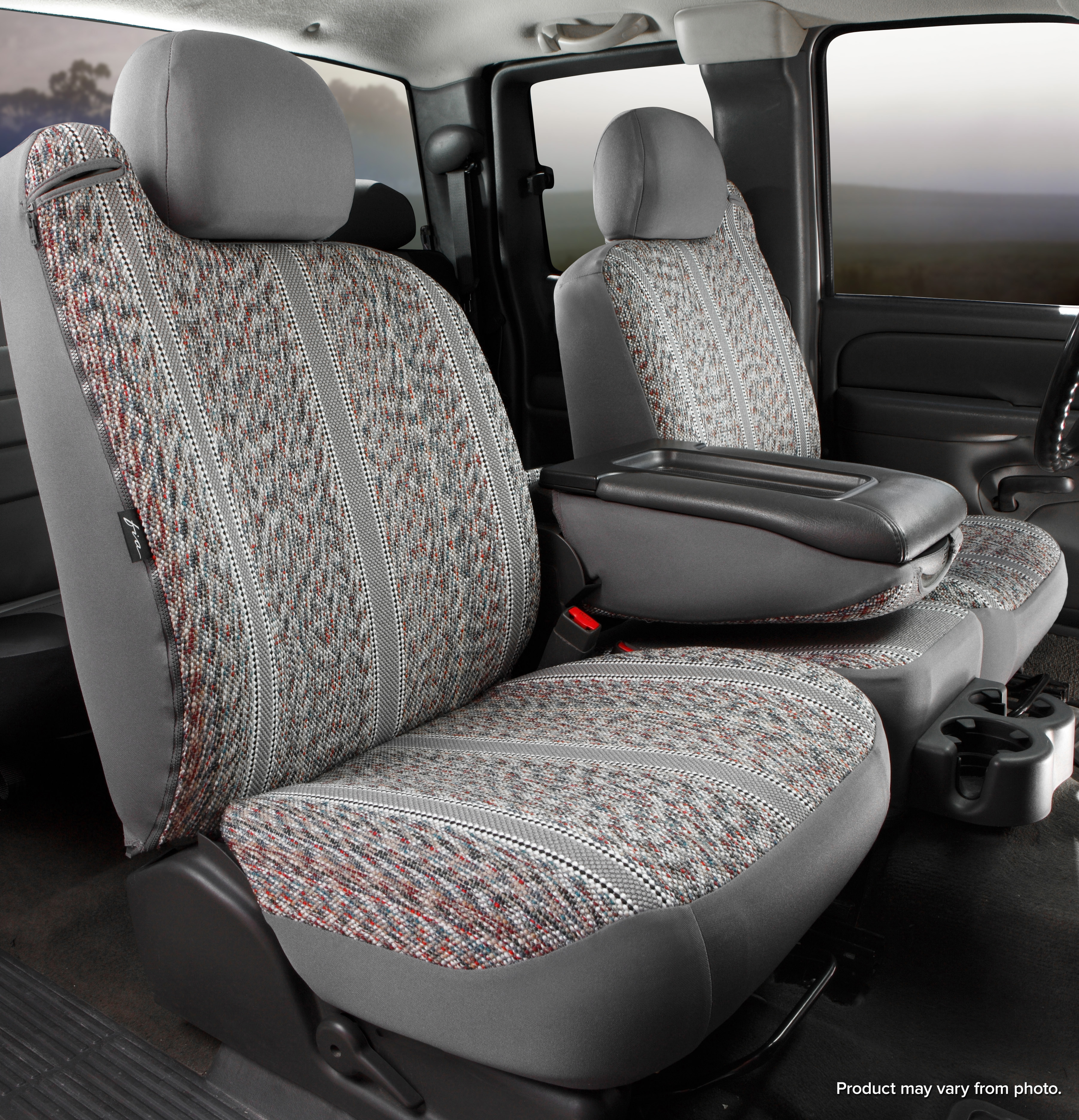 FIA TR48-16 GRAY - Wrangler Saddleblanket Seat Covers