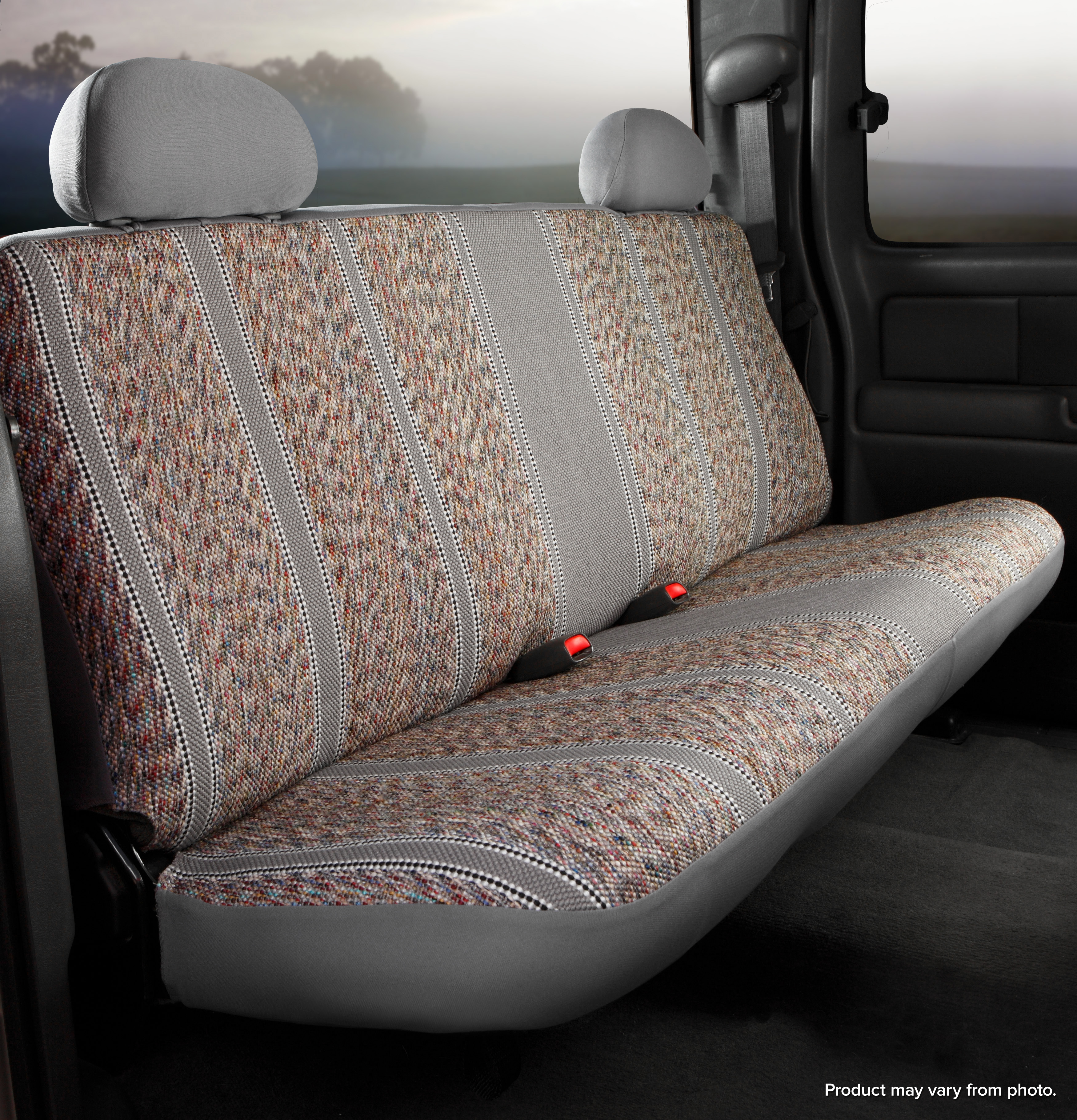 FIA TR49-2 GRAY - Wrangler Saddleblanket Seat Covers