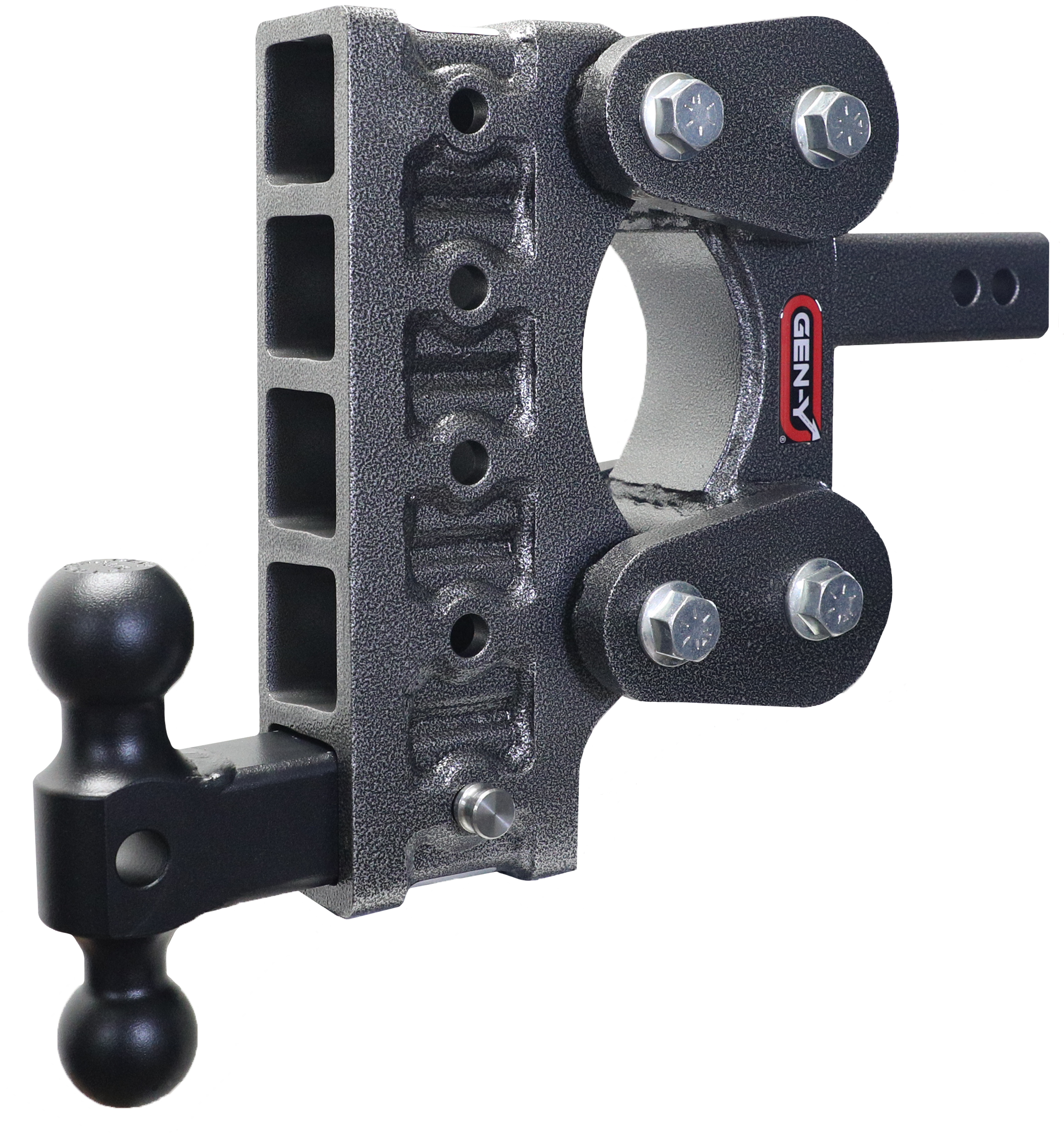 GEN-Y Hitch GH-1015 - Mega-Duty Drop Hitch, Silver Vein, Steel