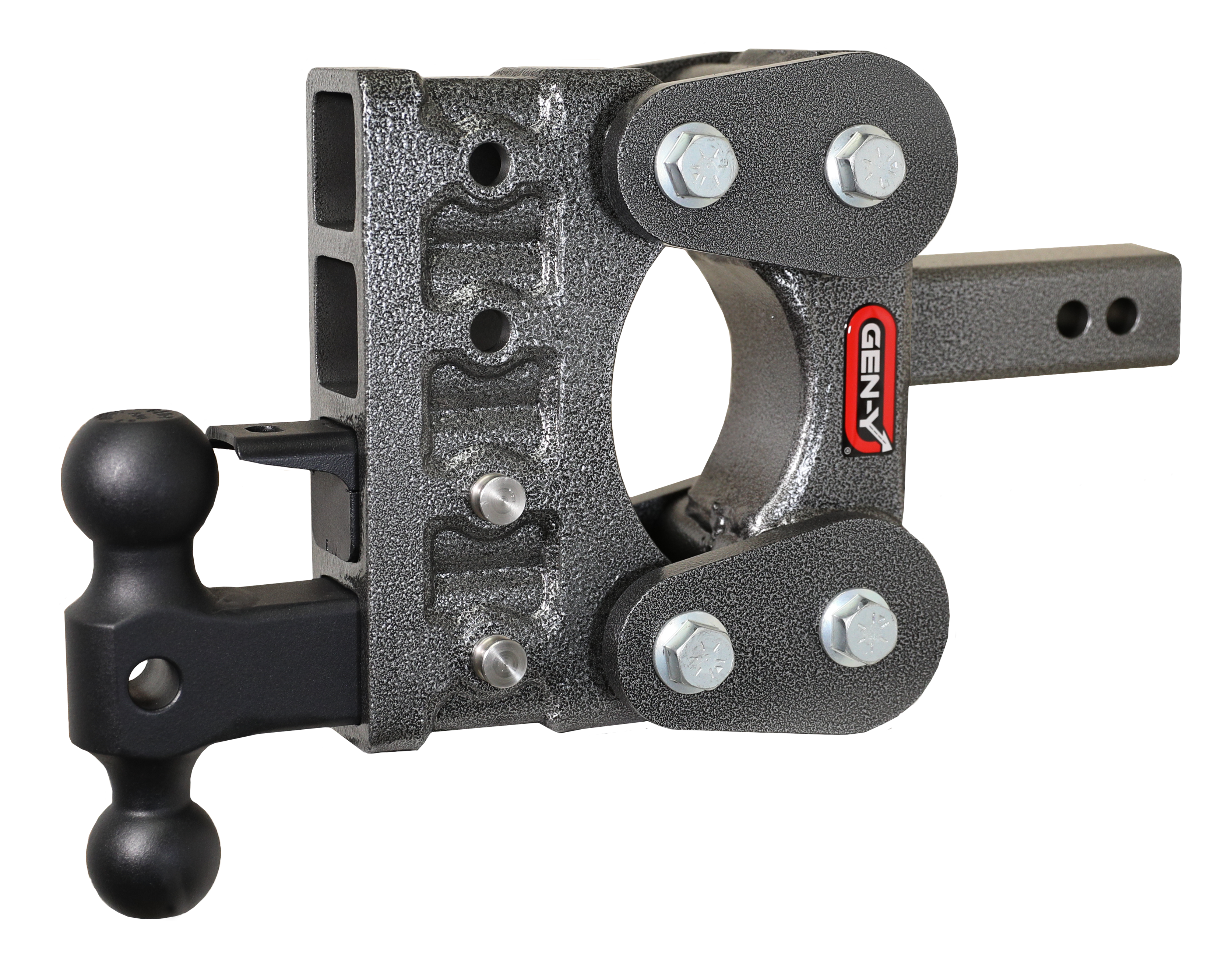 GEN-Y Hitch GH-1024 - Mega-Duty Drop Hitch, Silver Vein, Steel