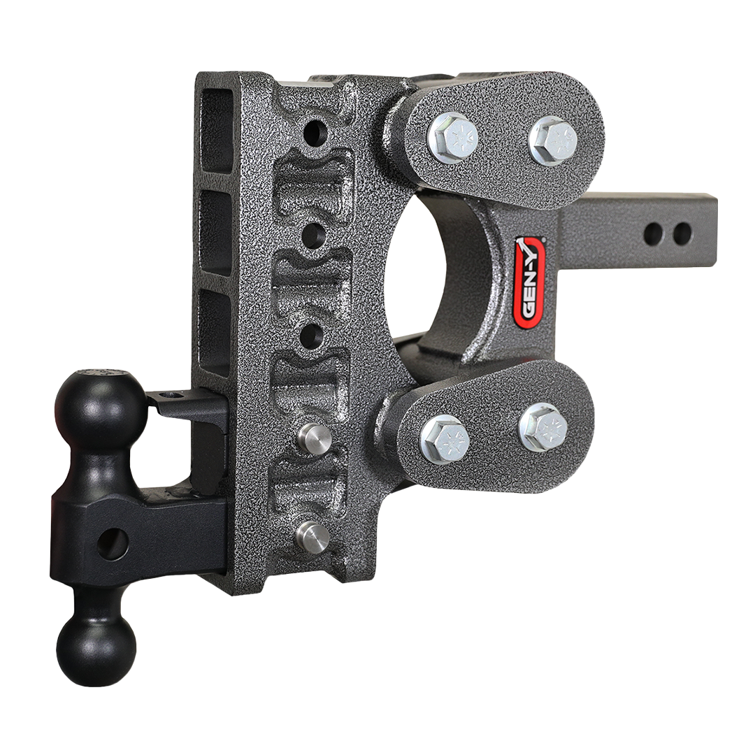 GEN-Y Hitch GH-1025 - Mega-Duty Drop Hitch, Silver Vein, Steel