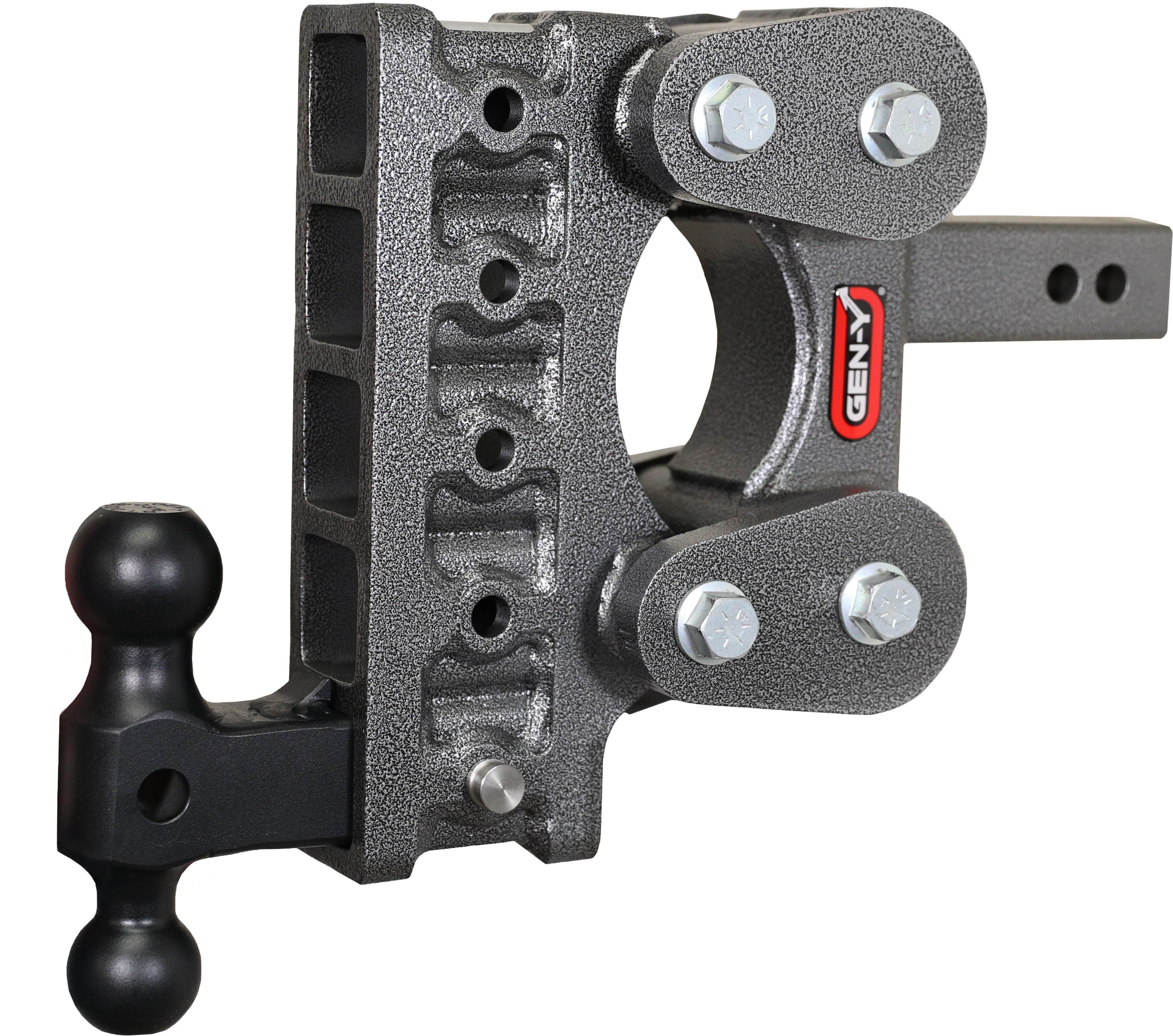 GEN-Y Hitch GH-1215 - Mega-Duty Drop Hitch, Silver Vein, Steel