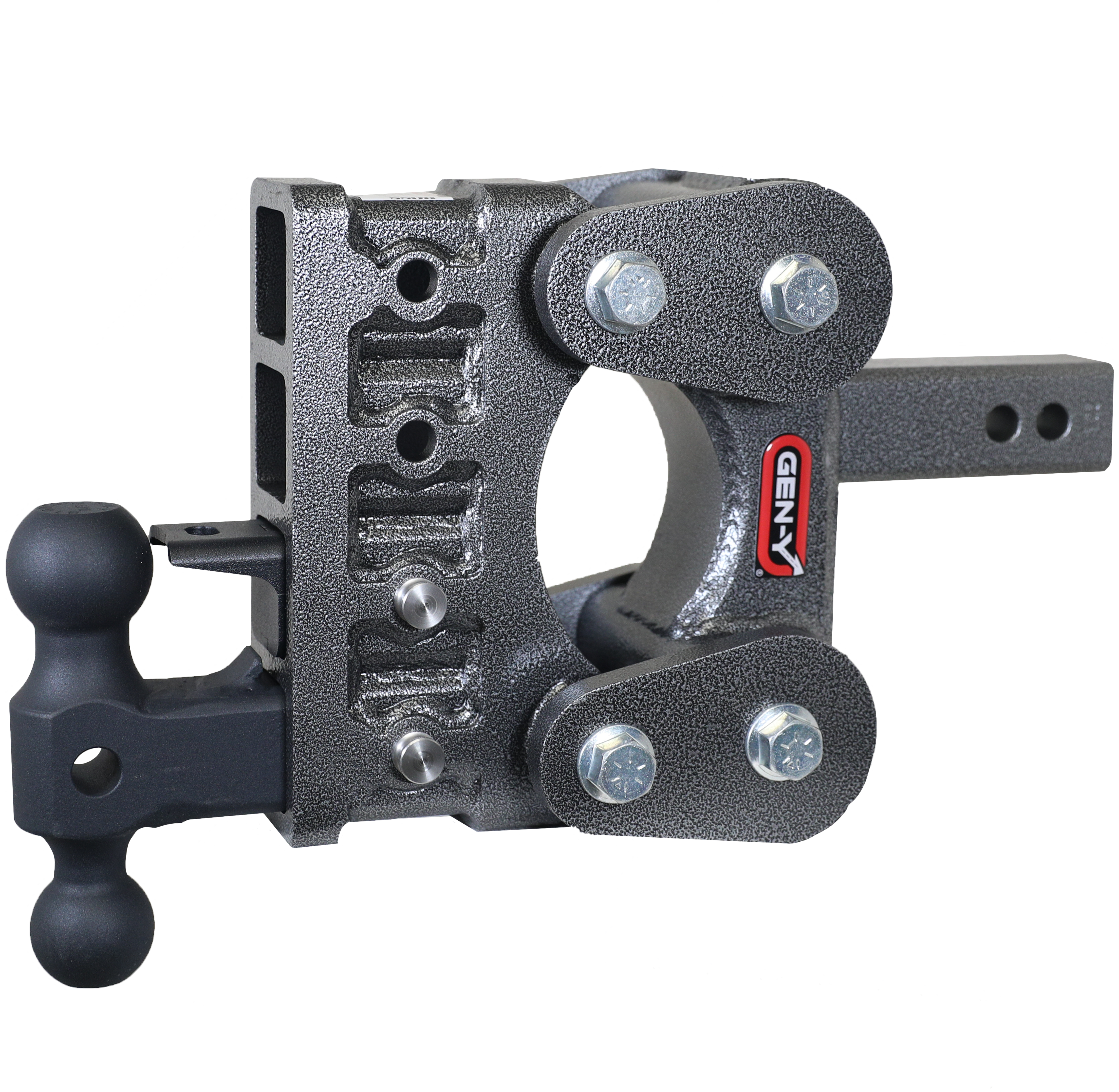 GEN-Y Hitch GH-1224 - Mega-Duty Drop Hitch, Silver Vein, Steel