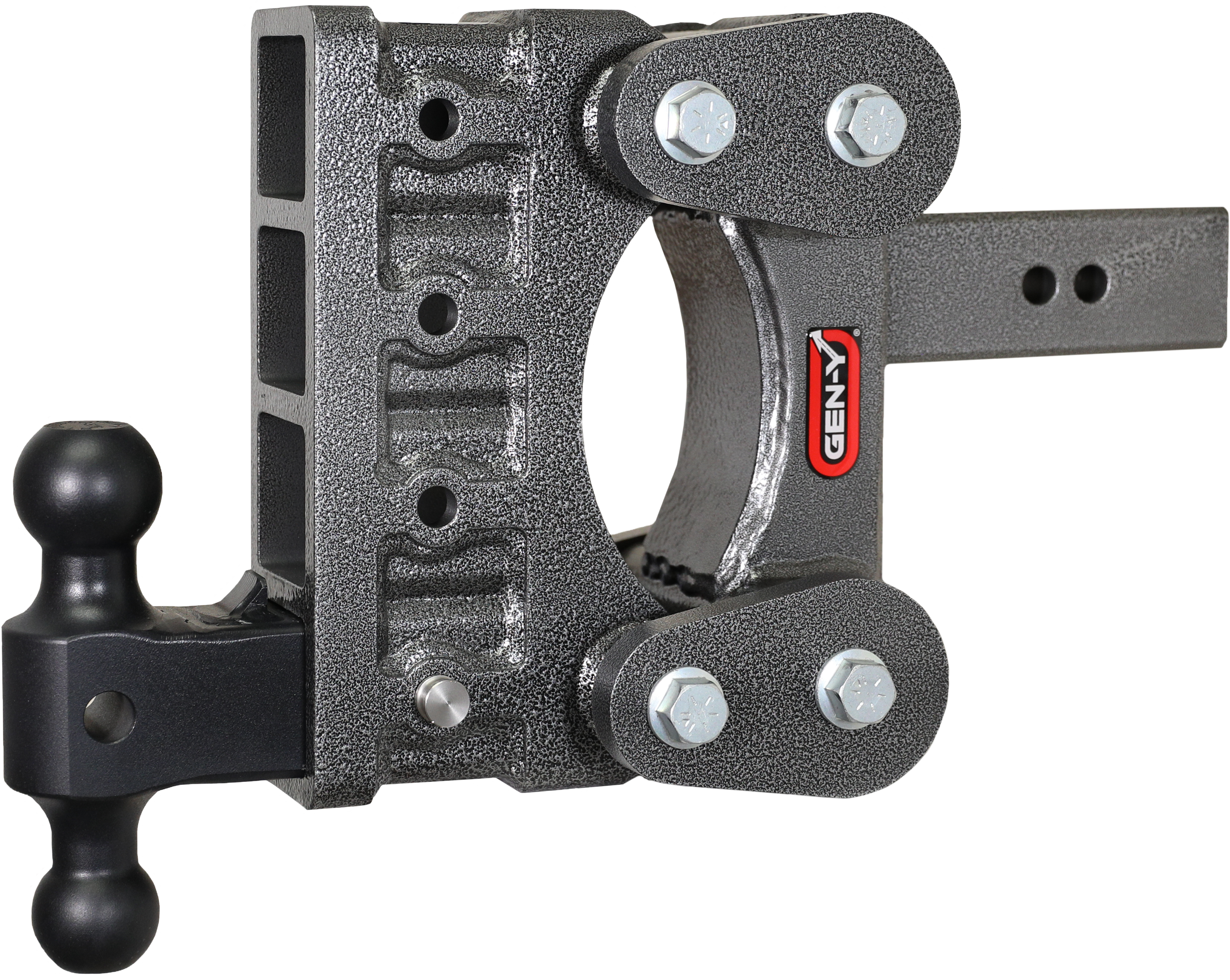 GEN-Y Hitch GH-1314 - Mega-Duty Drop Hitch, Silver Vein, Steel