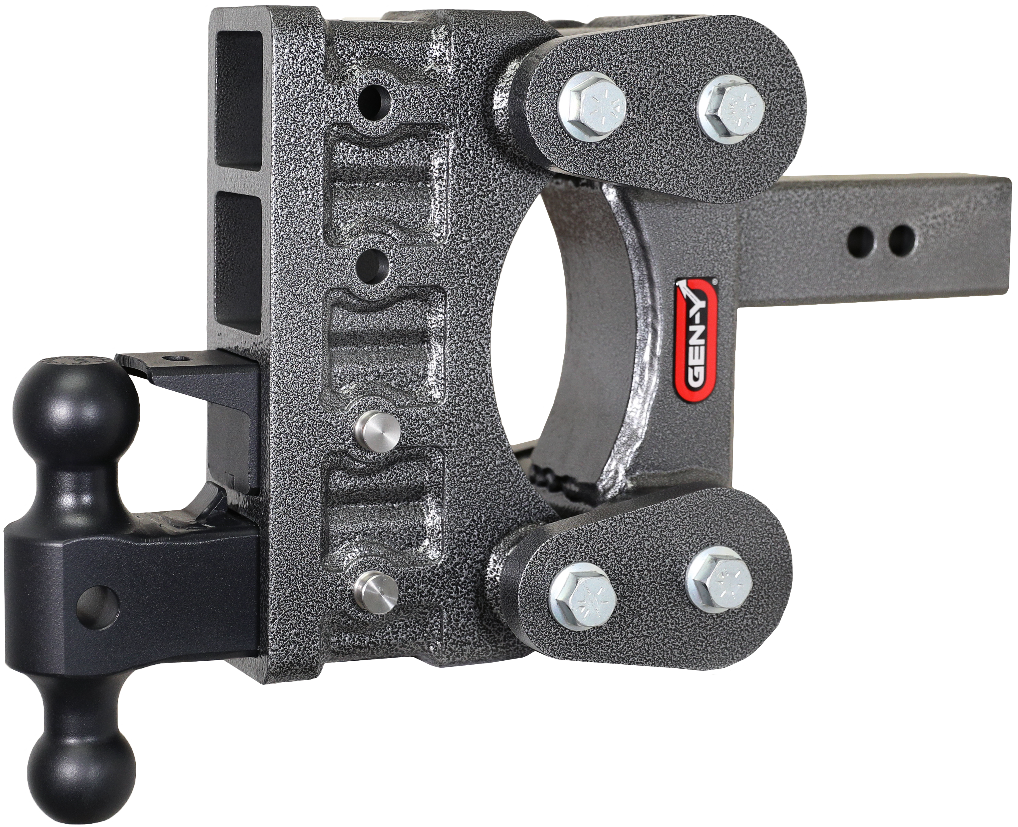 GEN-Y Hitch GH-1324 - Mega-Duty Drop Hitch, Silver Vein, Steel