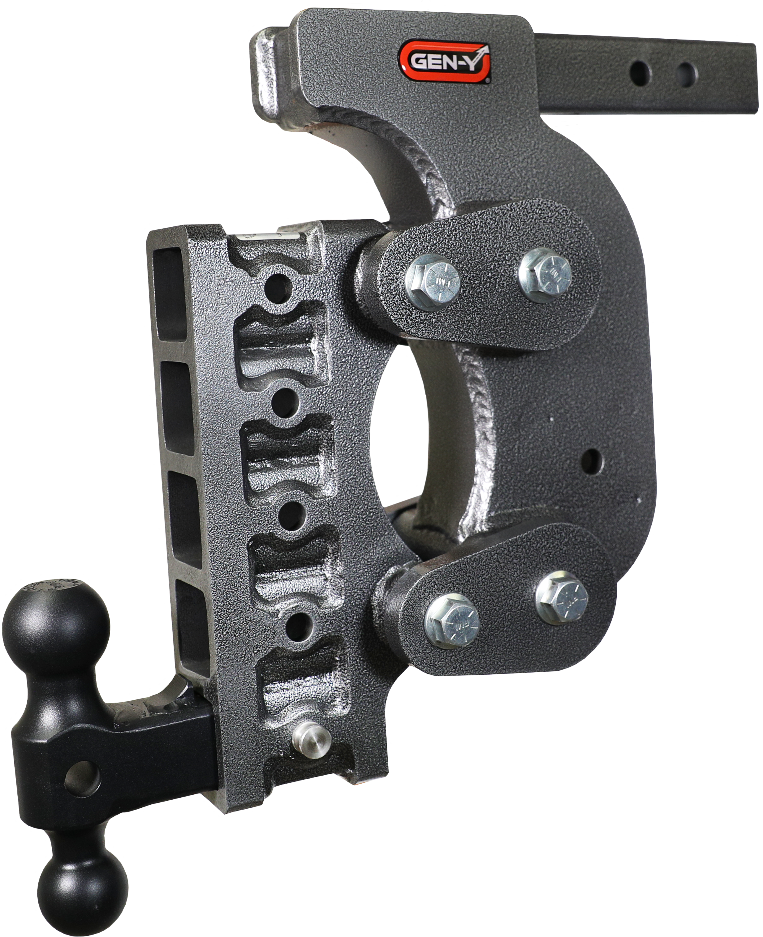 GEN-Y Hitch GH-1415 - Mega-Duty Drop Hitch, Silver Vein, Steel